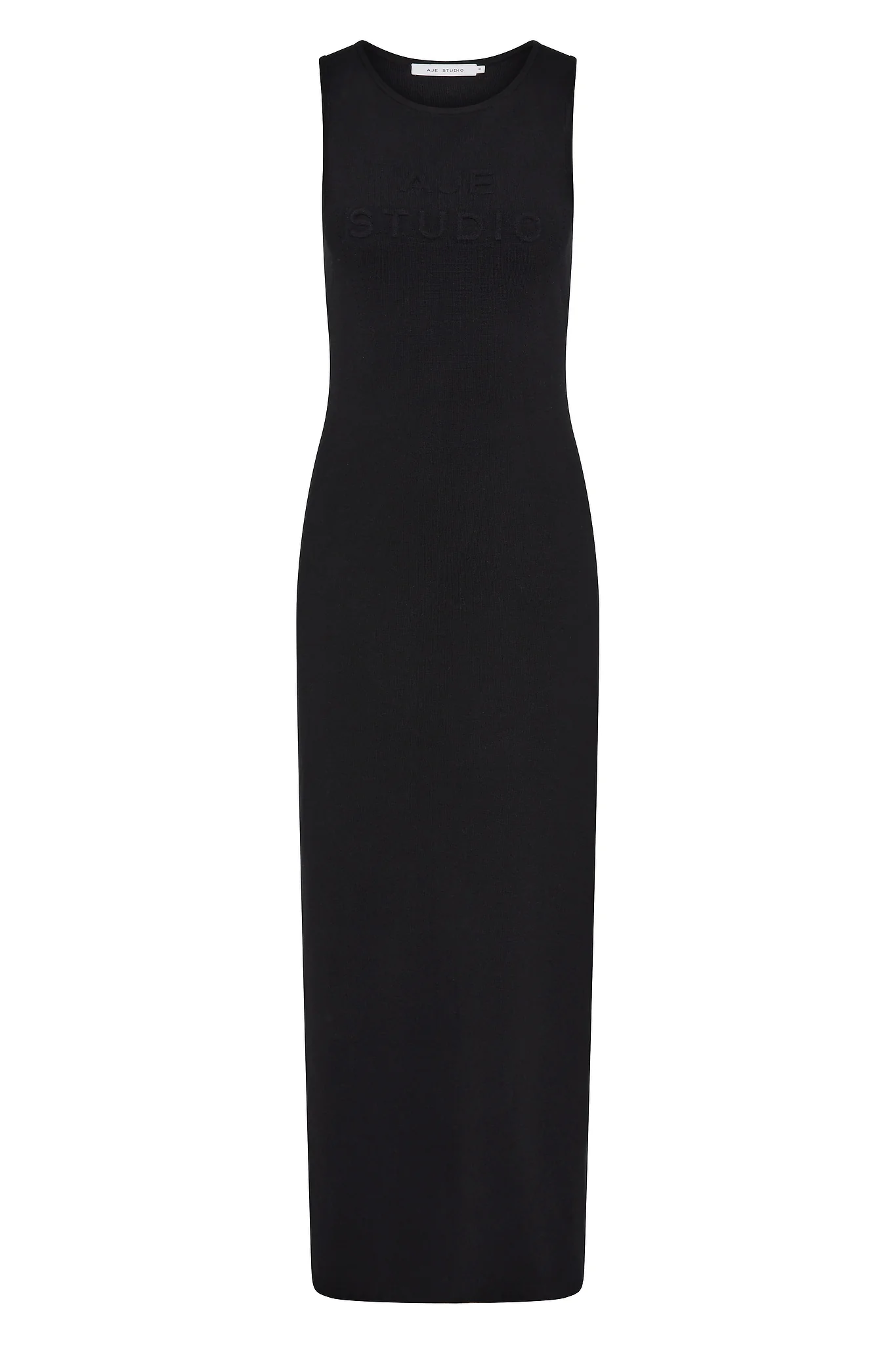 Core Knit Logo Maxi Dress
