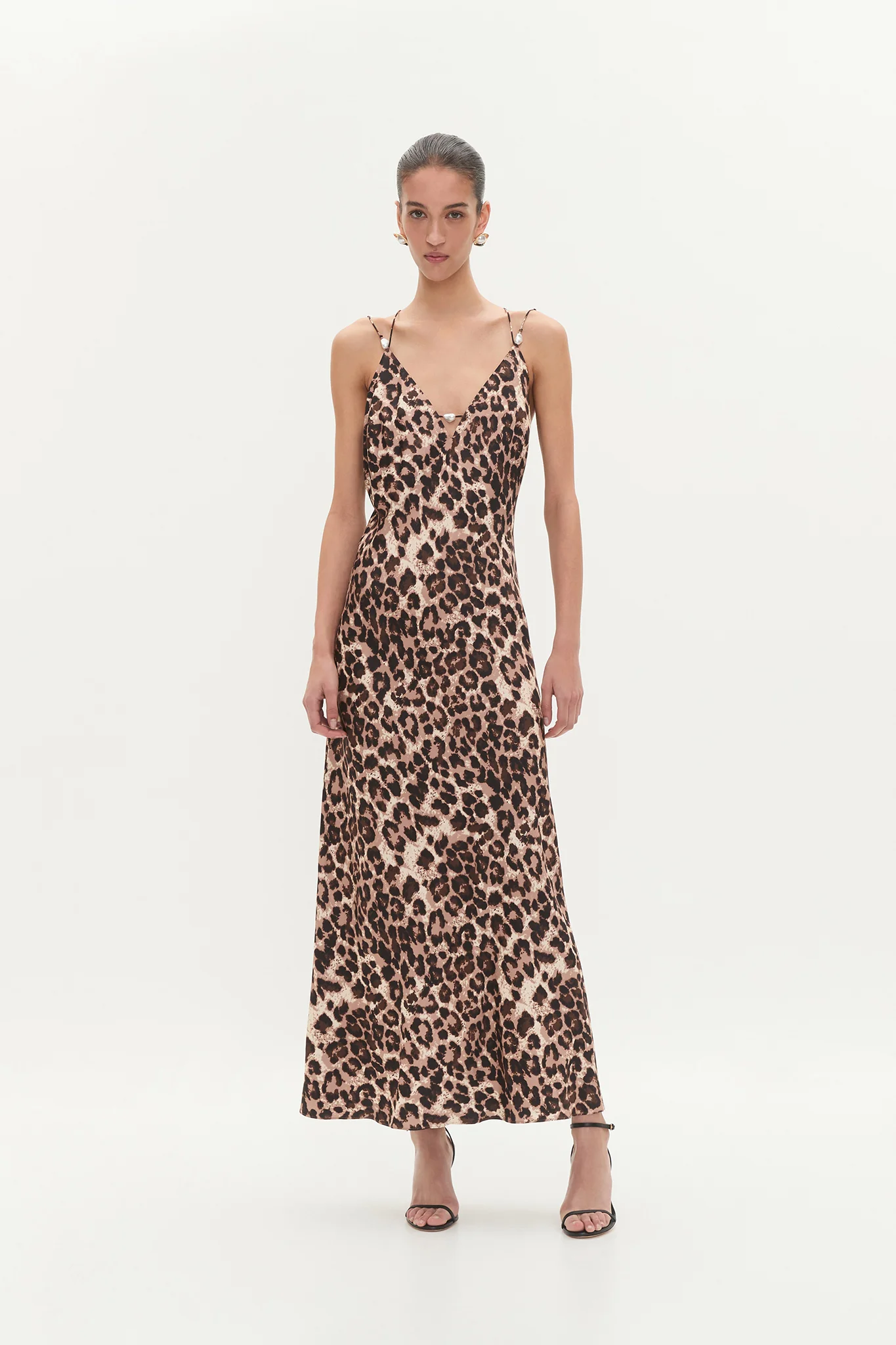 Agate Crossback Maxi Dress