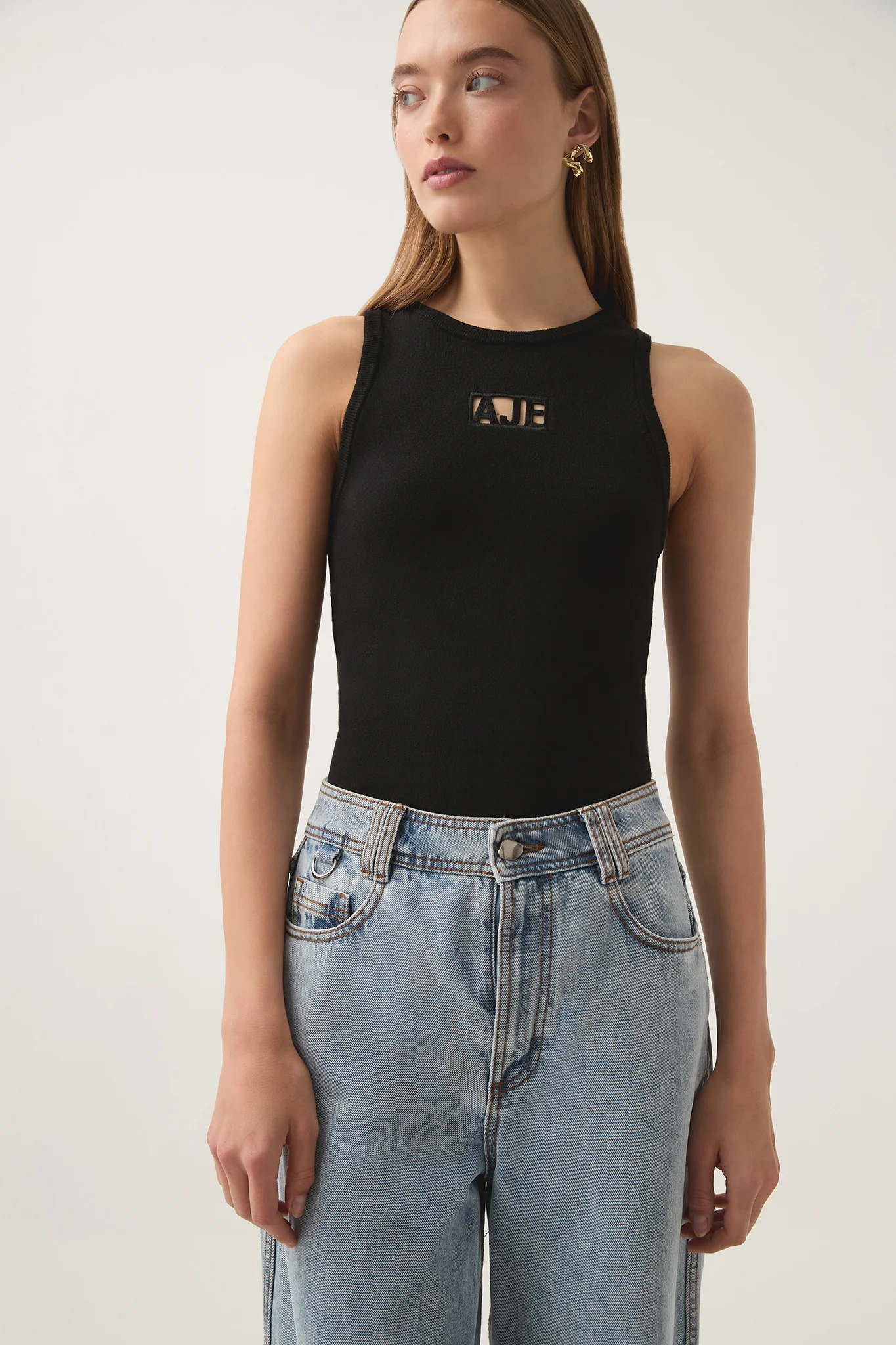 Nerina Logo Cut Out Tank
