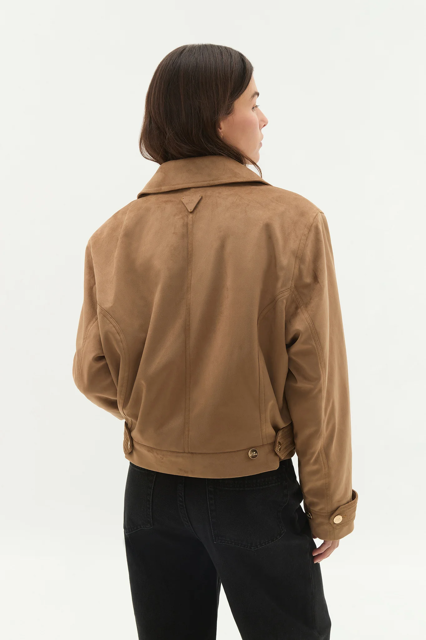 Calyx Vegan Suede Jacket