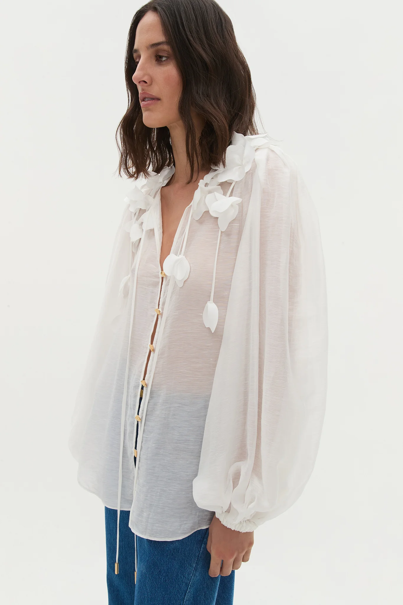 Camille Flower Blouse