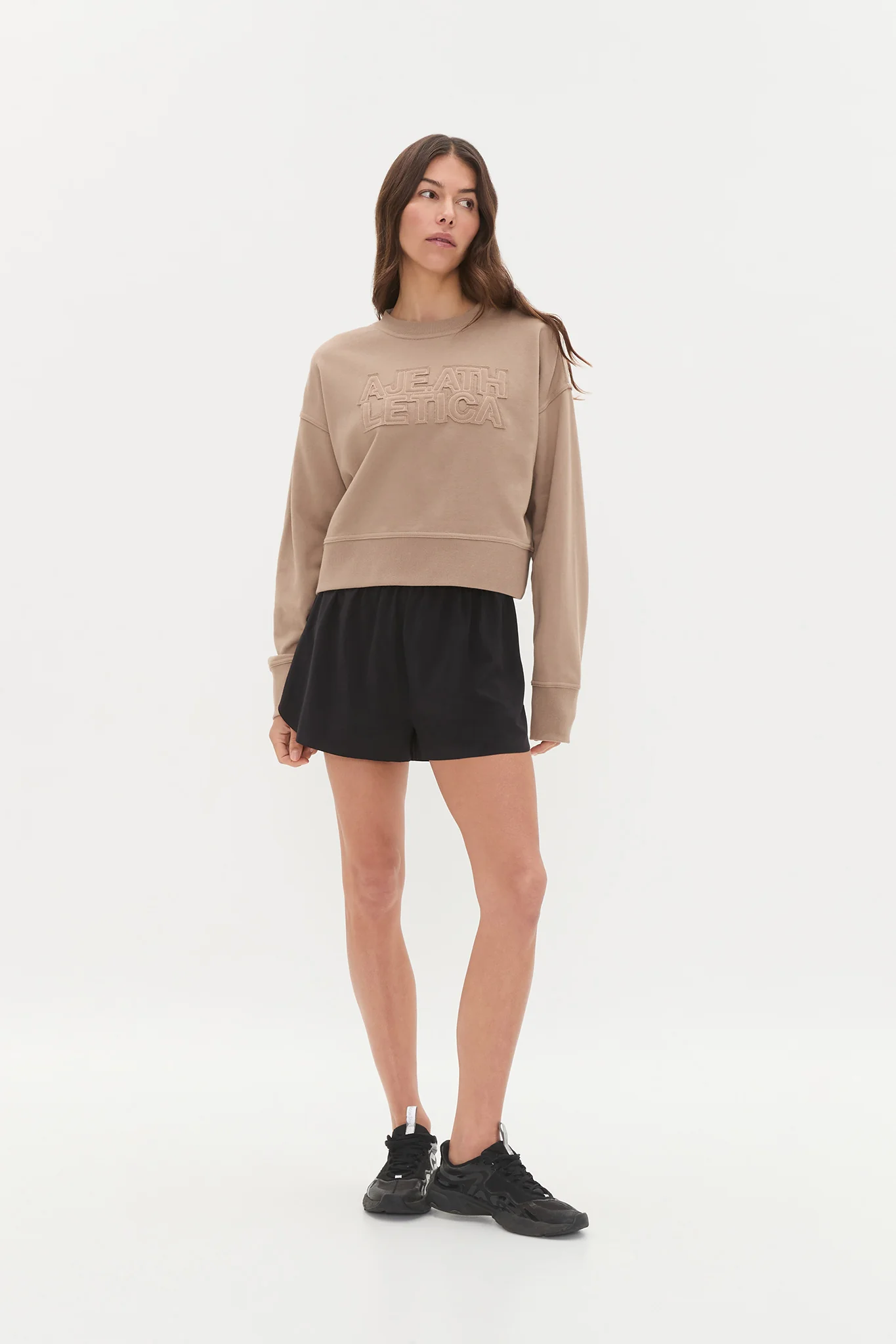 Logo Applique Crew Jumper 401