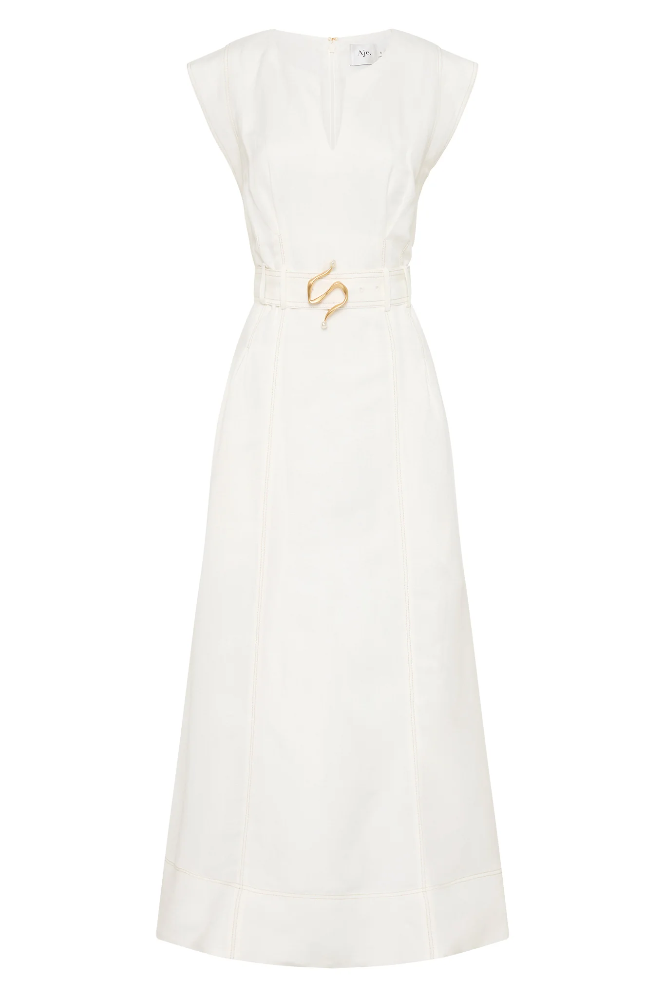 Beacon Structured Midi Dress
