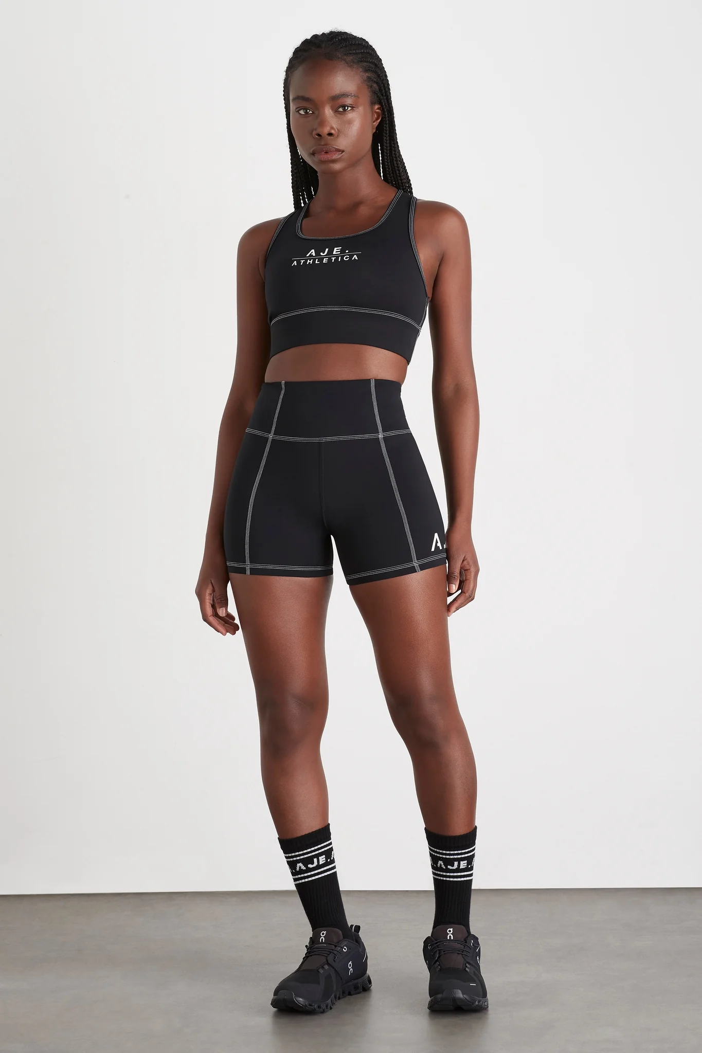 Classic Logo Racerback Sports Bra 304