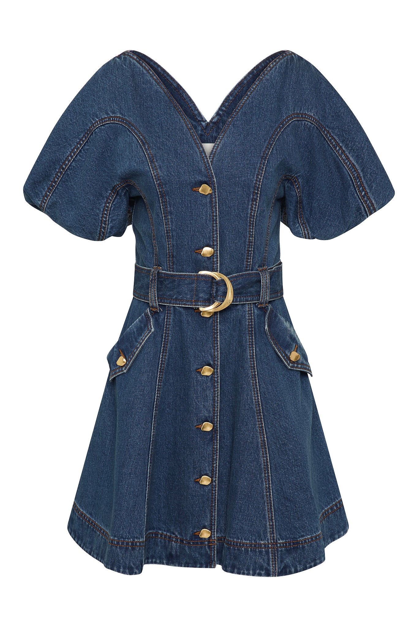Harper Denim Mini Dress