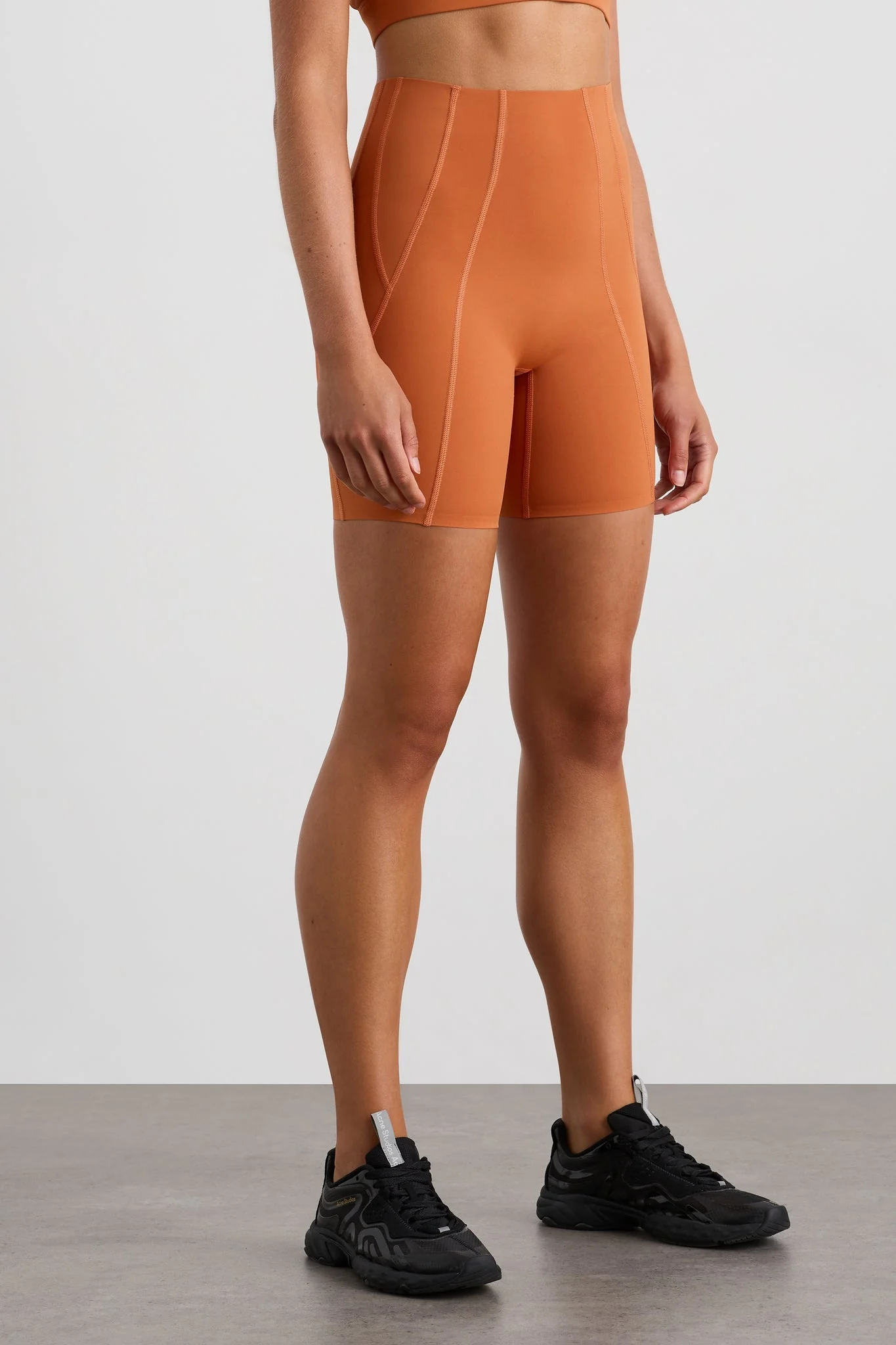 Panelled Bike Shorts 615