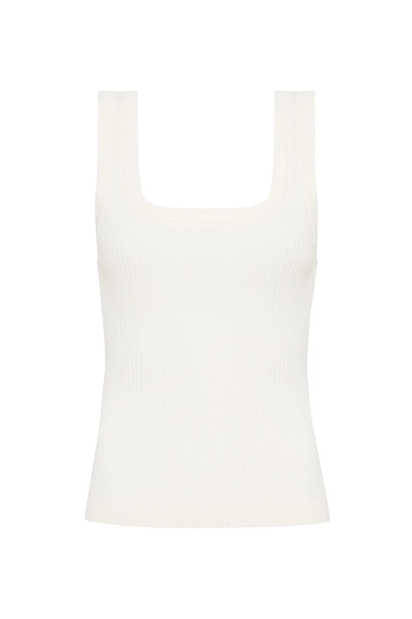 Bronte Scoop Neck Rib Tank