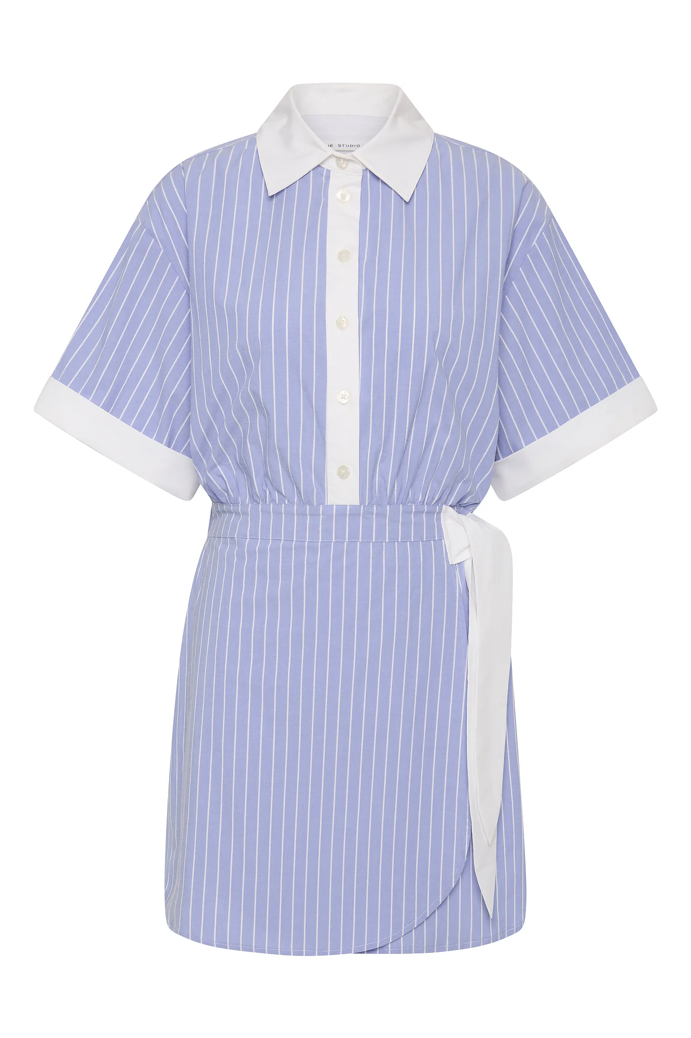Palmer Striped Shirt Dress