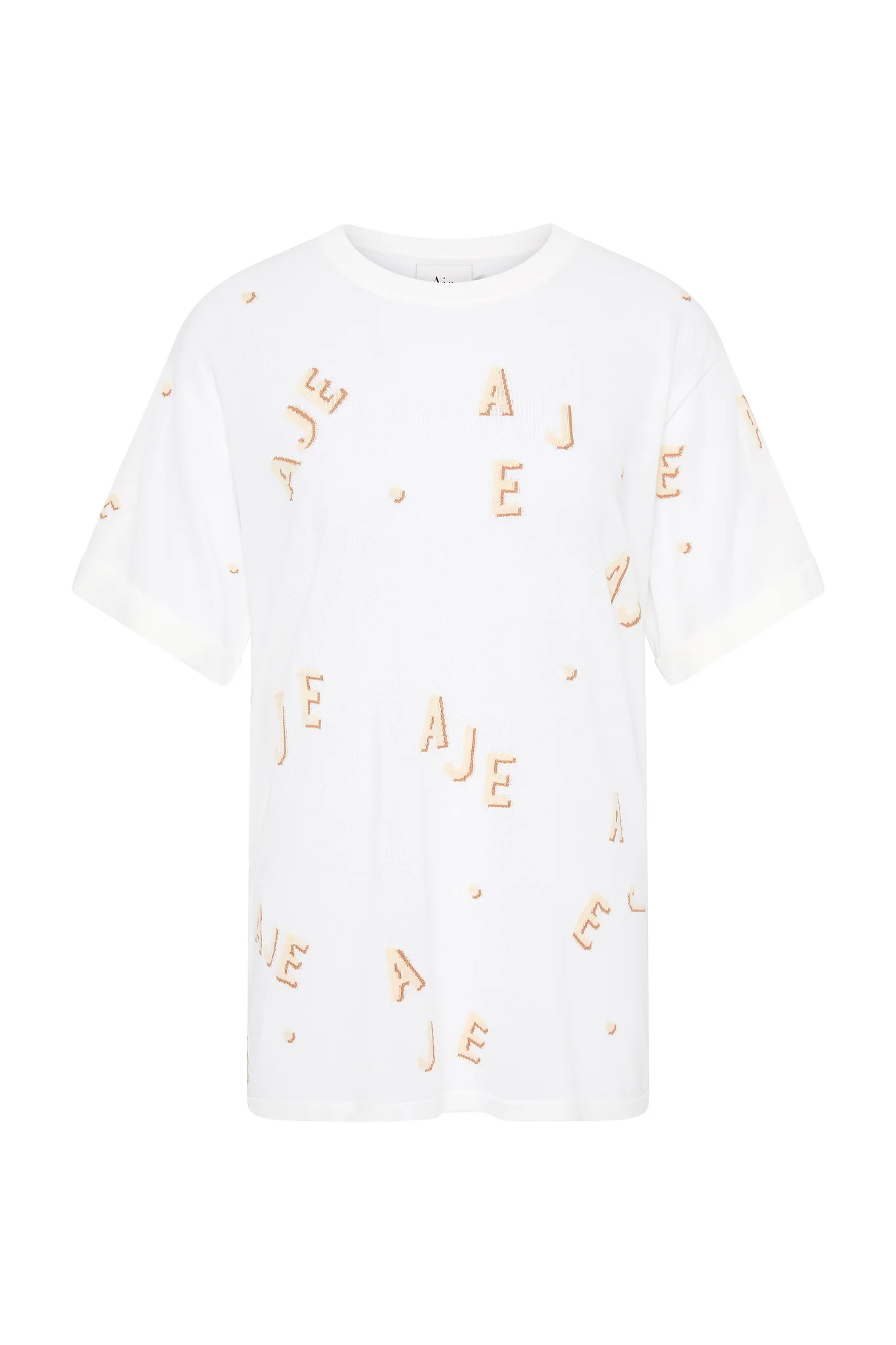 Decora Logo Sprinkle Knit Tee