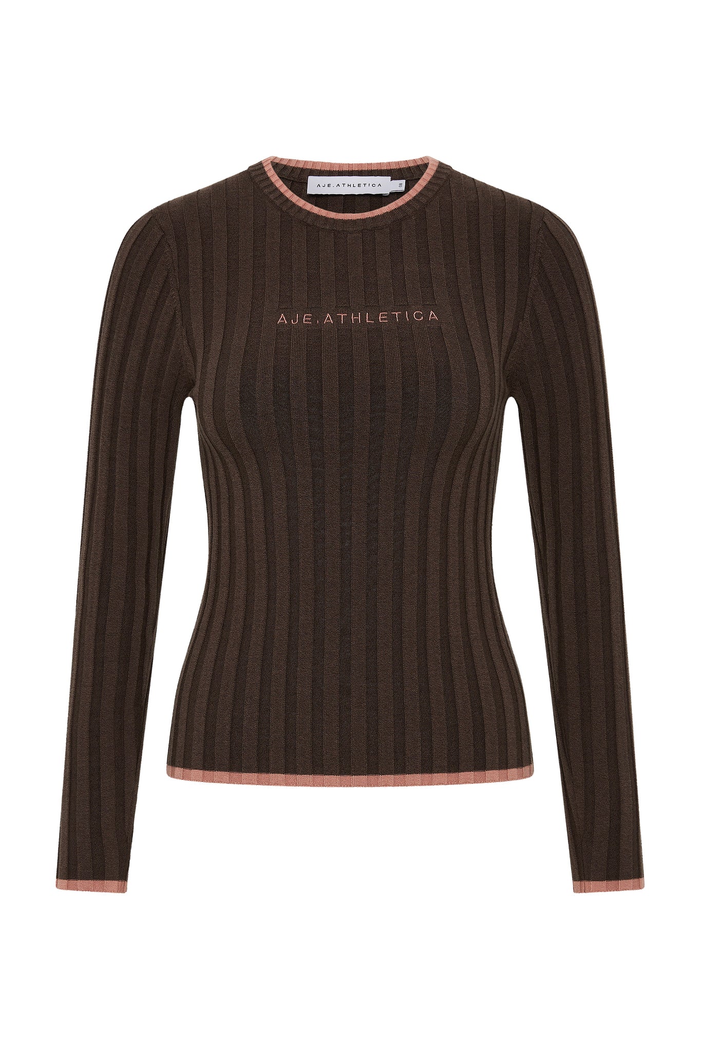 Long Sleeve Rib Knit Top 438
