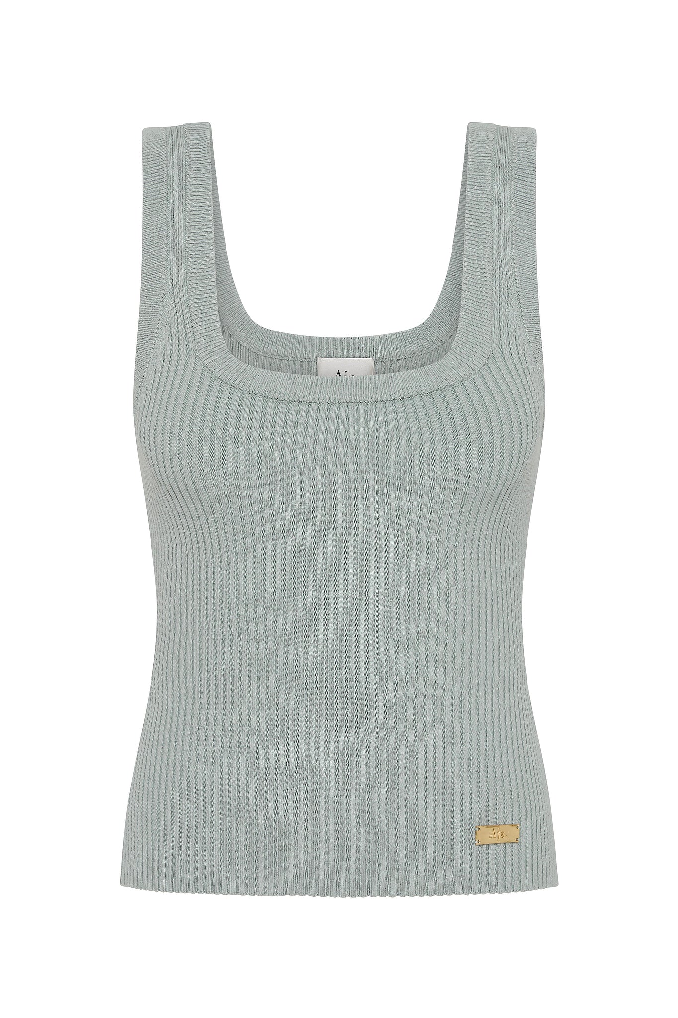 Bronte Scoop Neck Rib Tank
