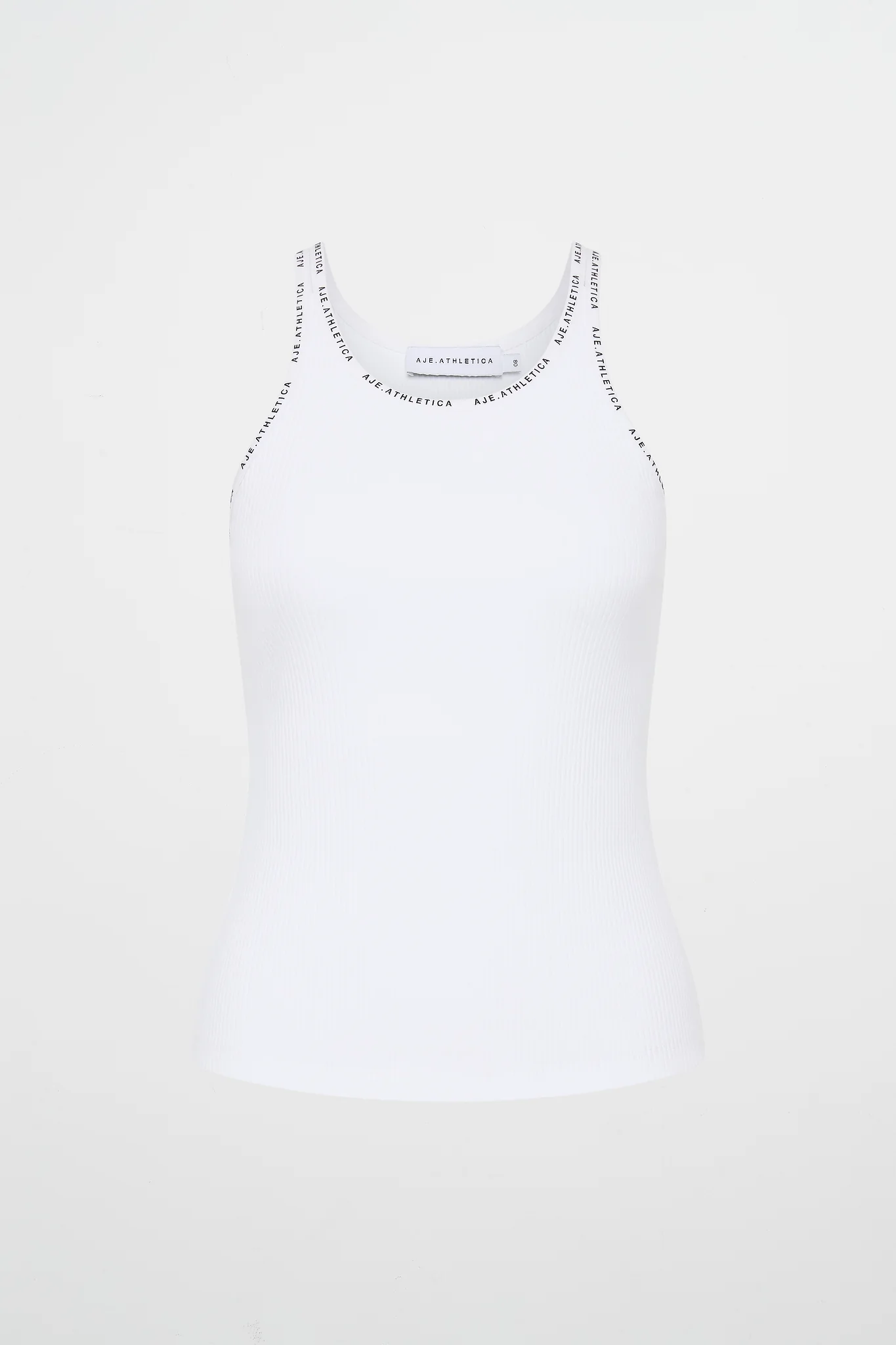 Logo Strap Ribbed Tank 142