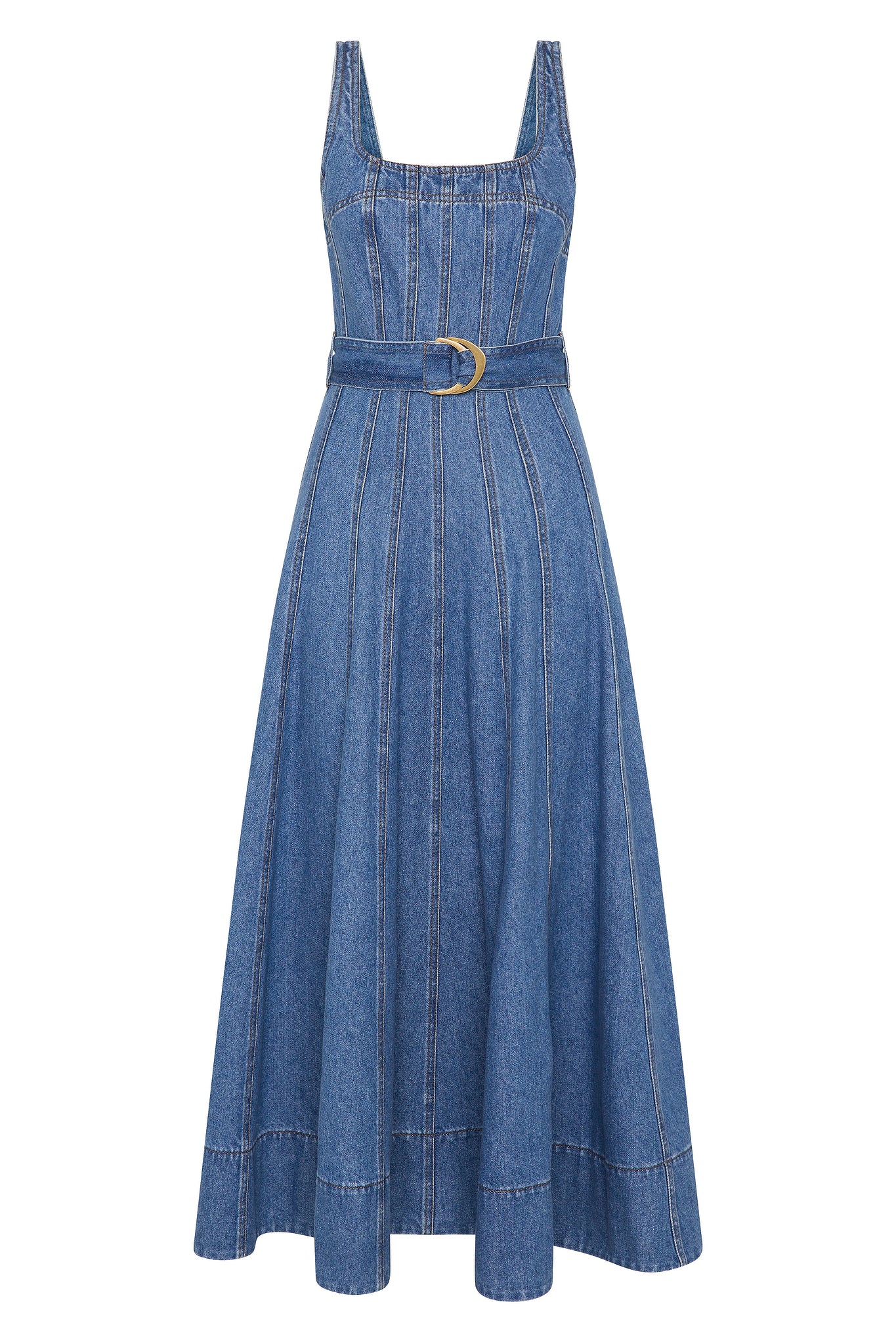 Rainer Denim Midi Dress