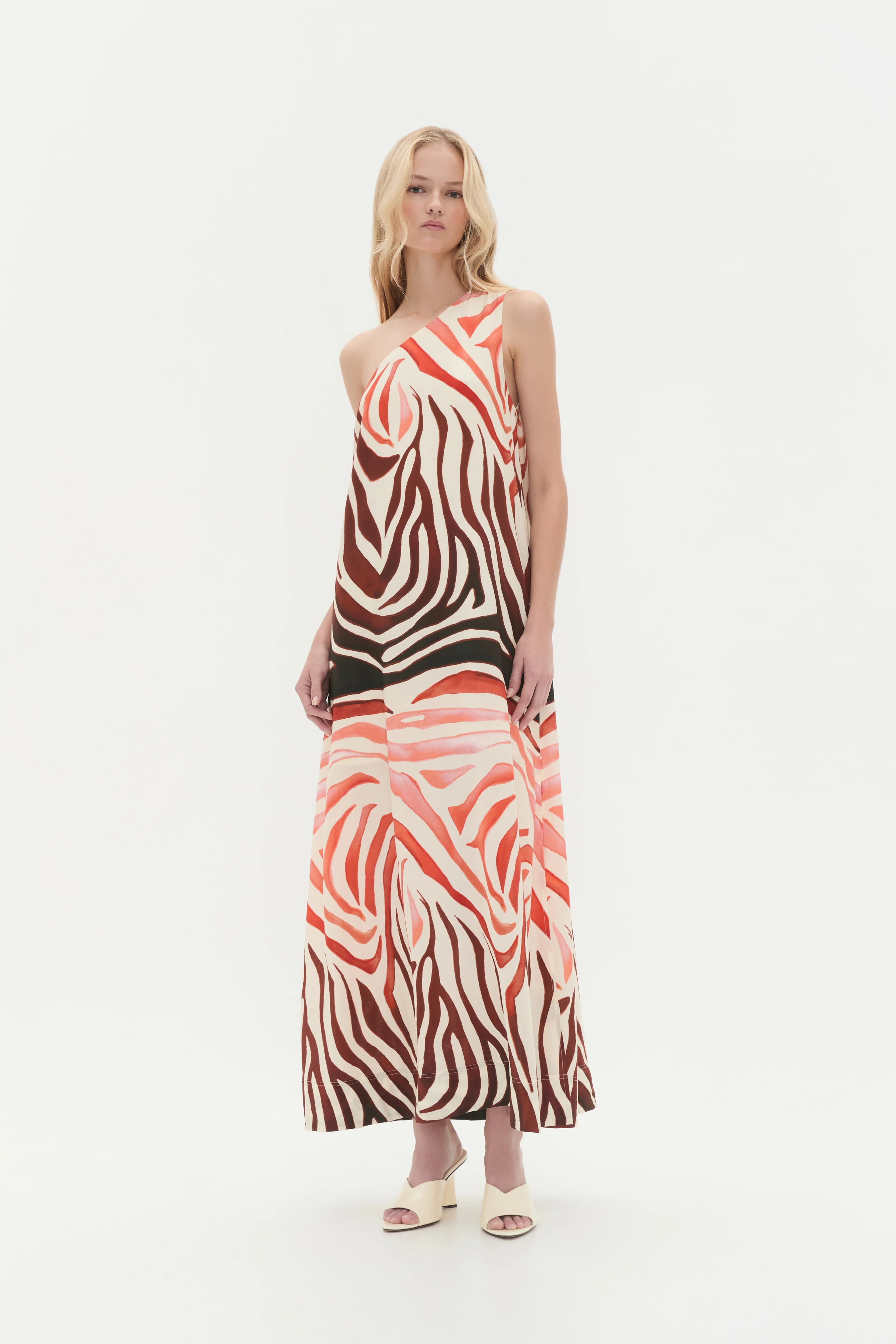 Solace One Shoulder Maxi Dress