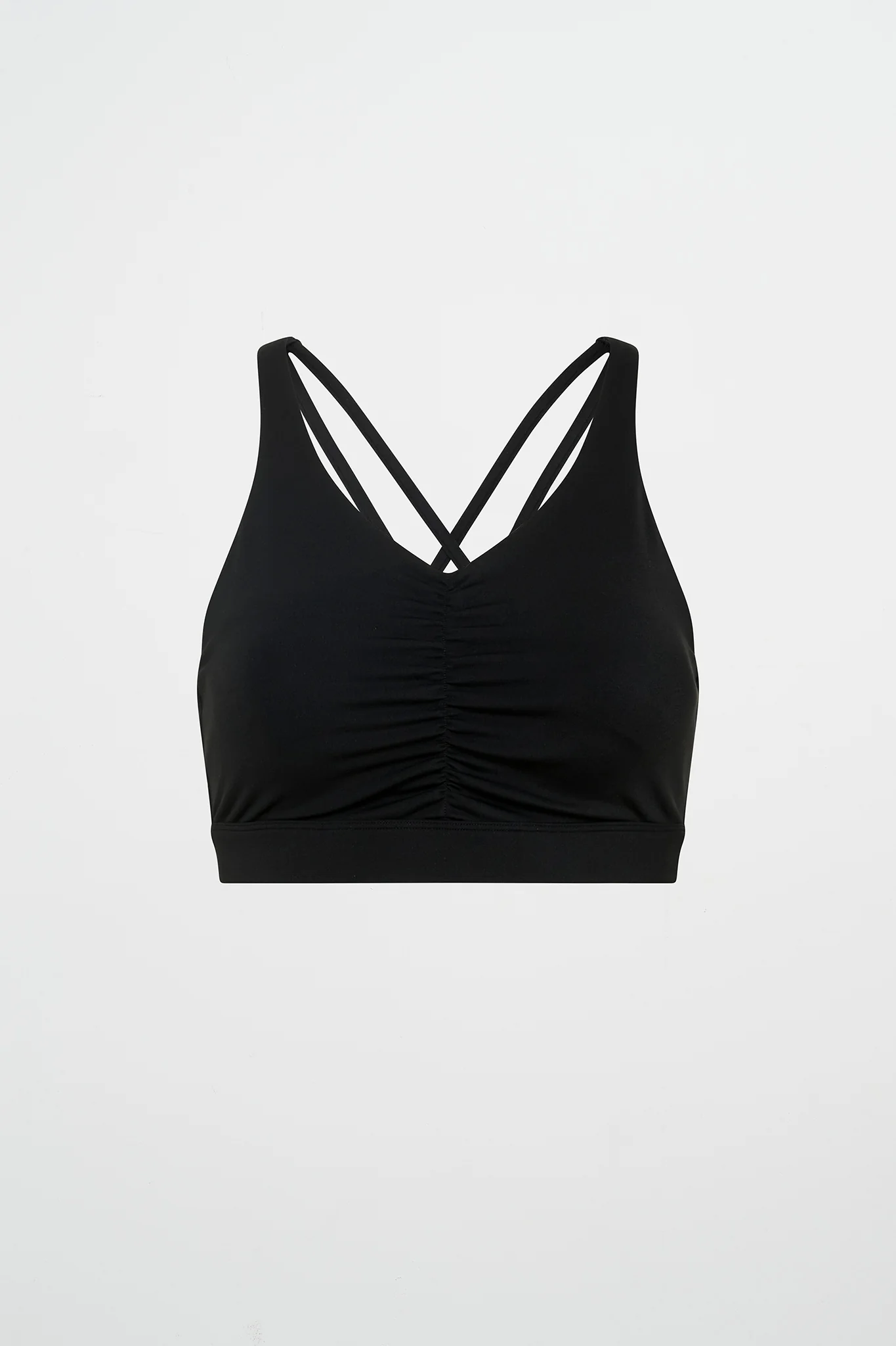 Ruched Crossback Bra 353