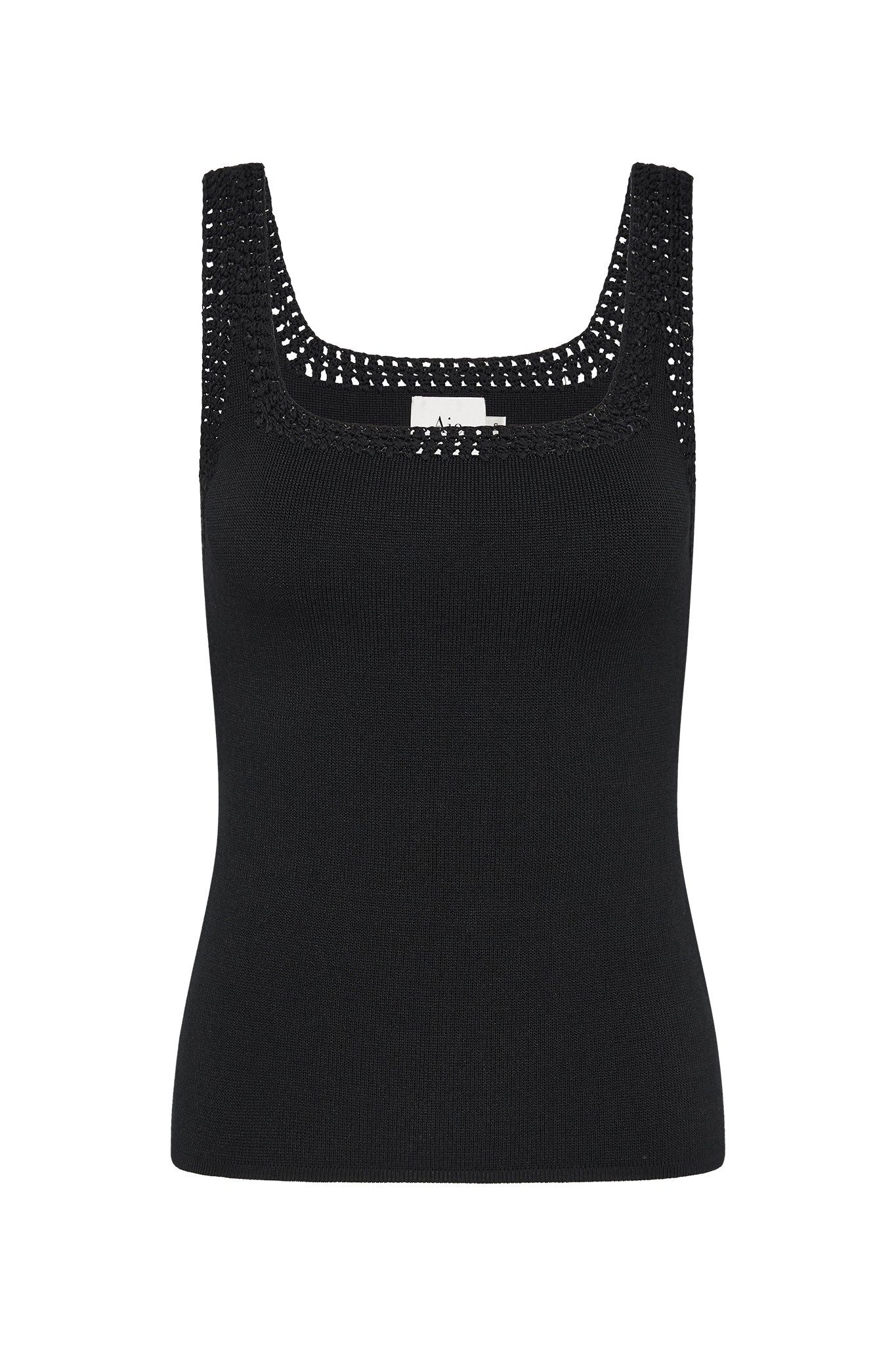 Tazia Crocheted Edge Tank