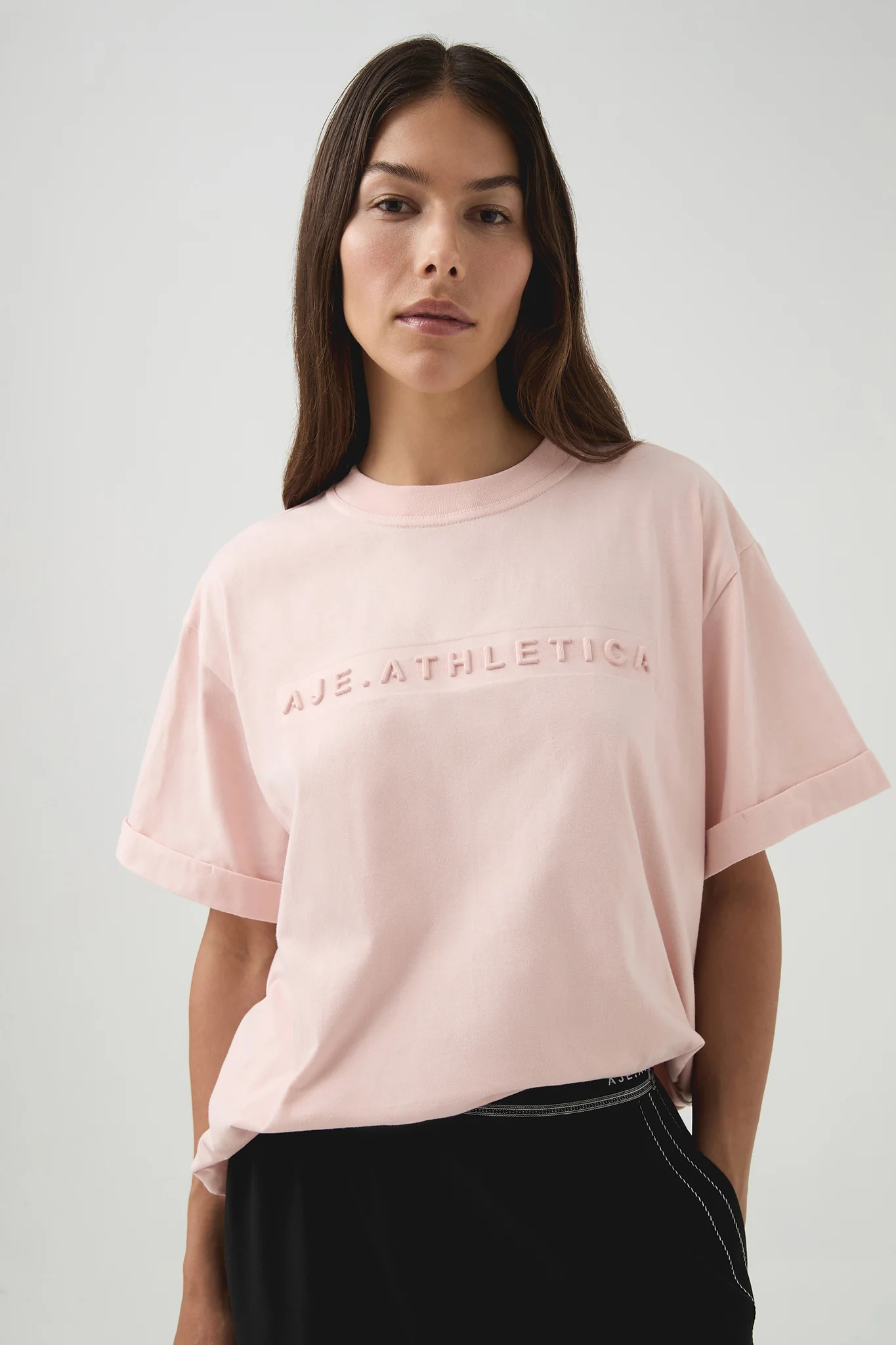 Embossed Boyfriend Tee 102