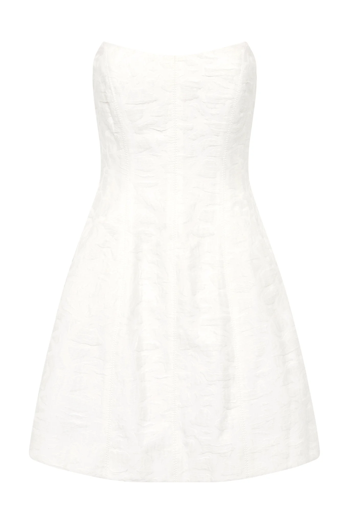 Vibration Jacquard Mini Dress