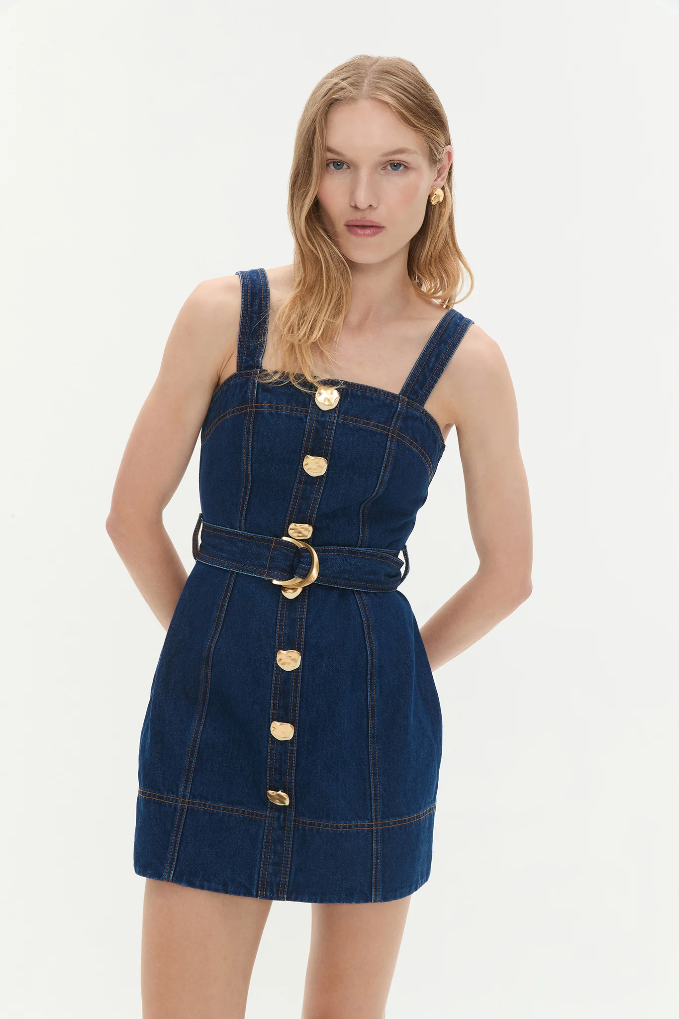 Gianna Denim Mini Dress