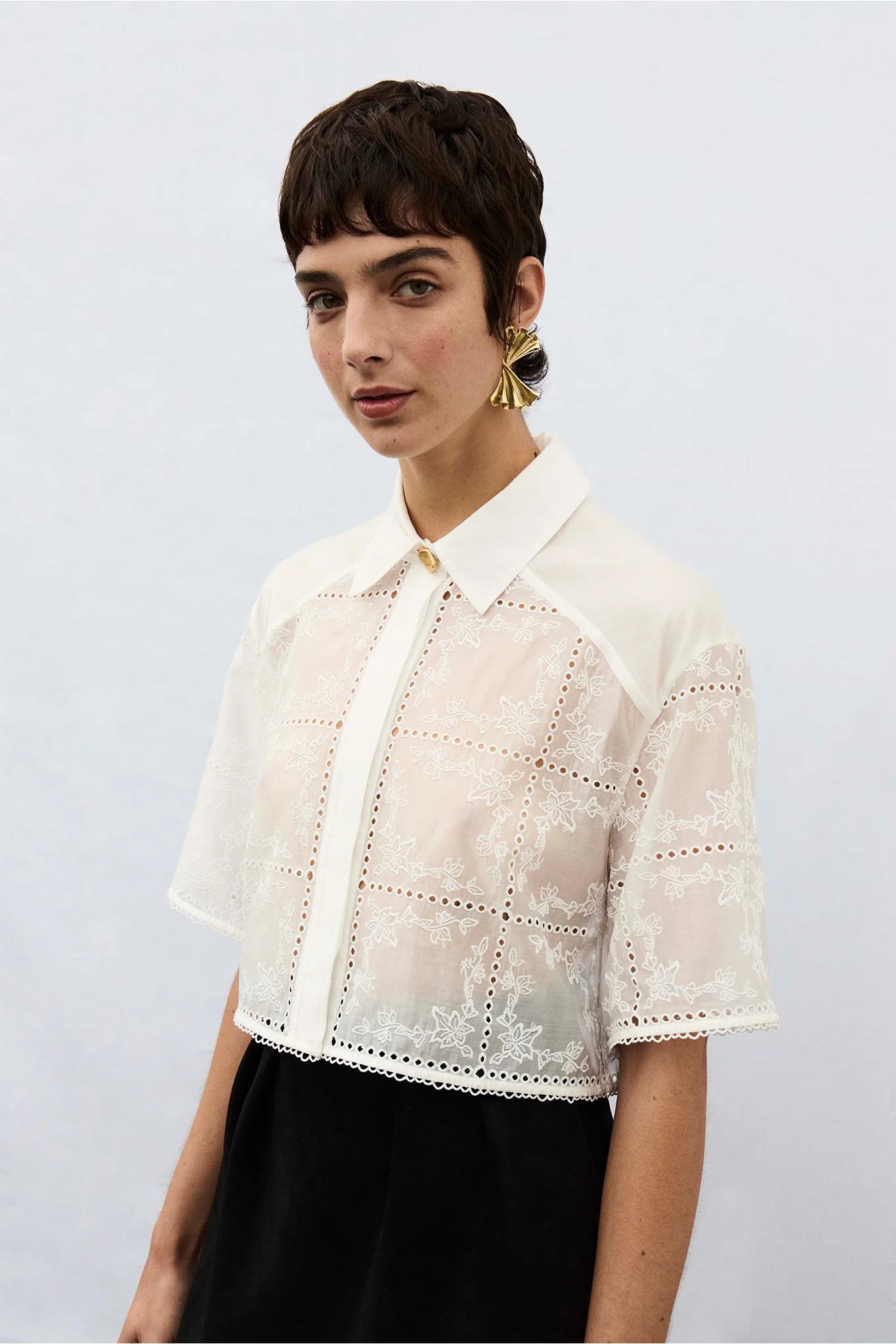 Merritt Embroidery Shirt
