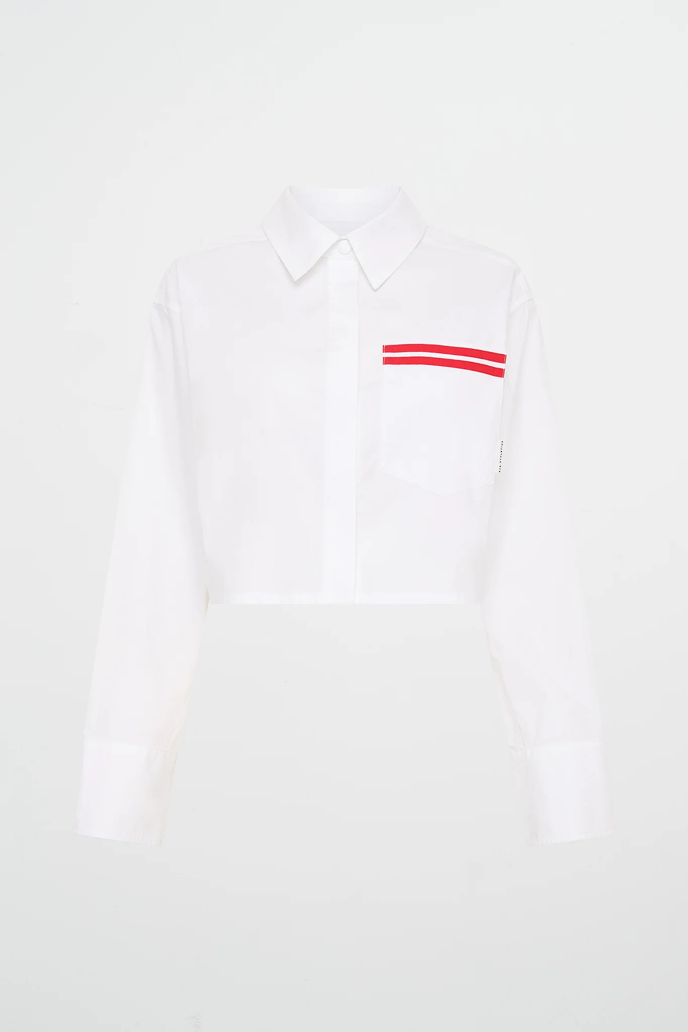 Cropped Cotton Shirt 462