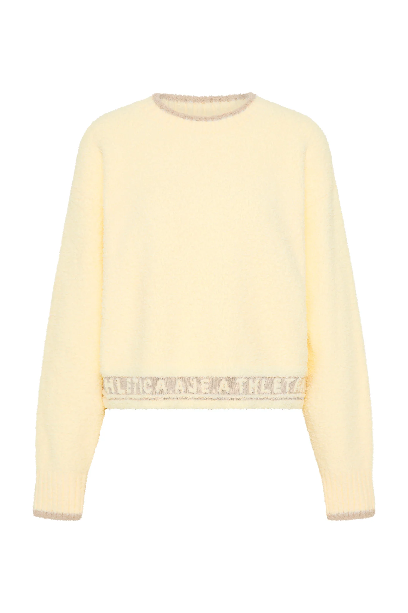 Textured Logo Knit Jumper 410