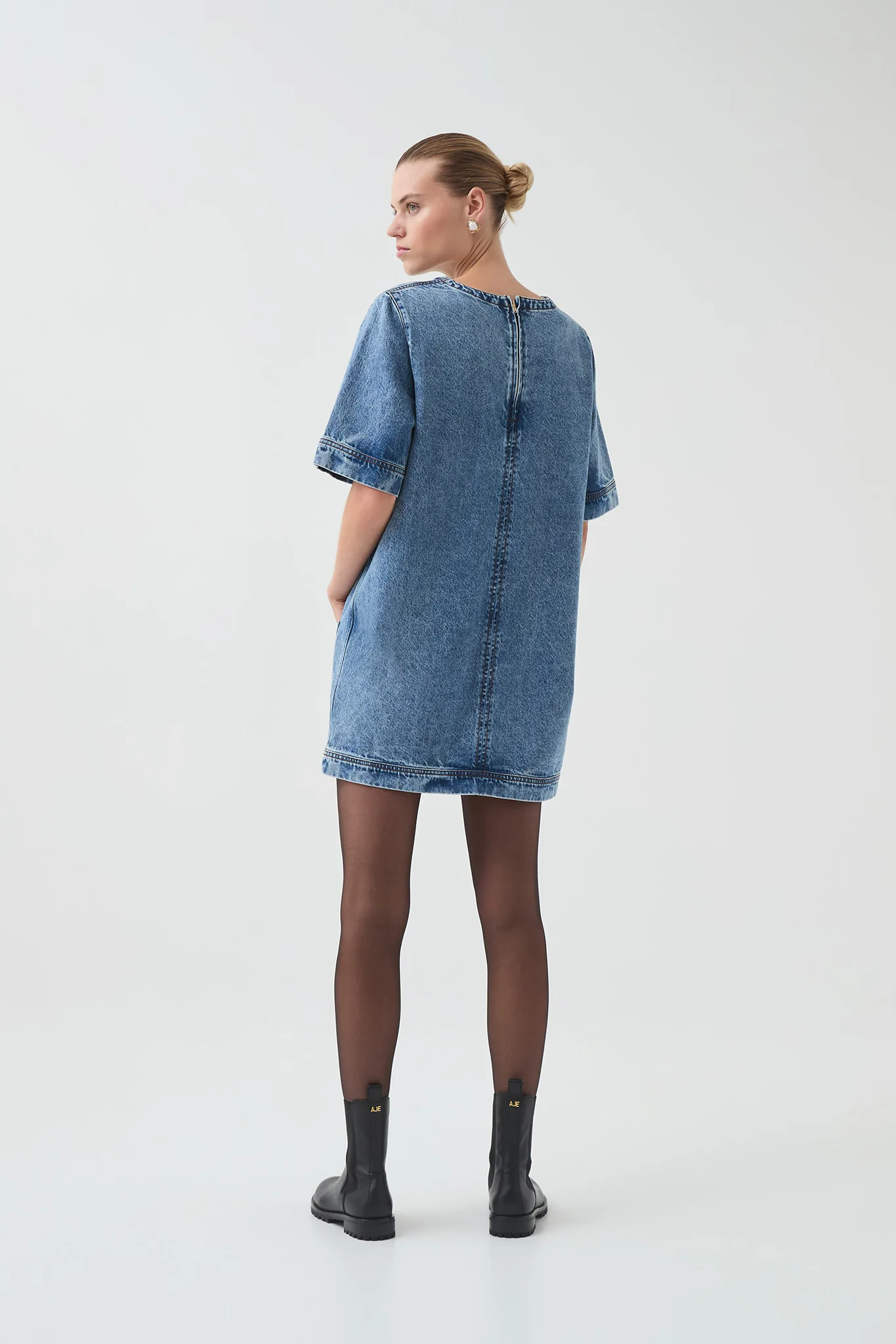 Blues Denim Tee Dress