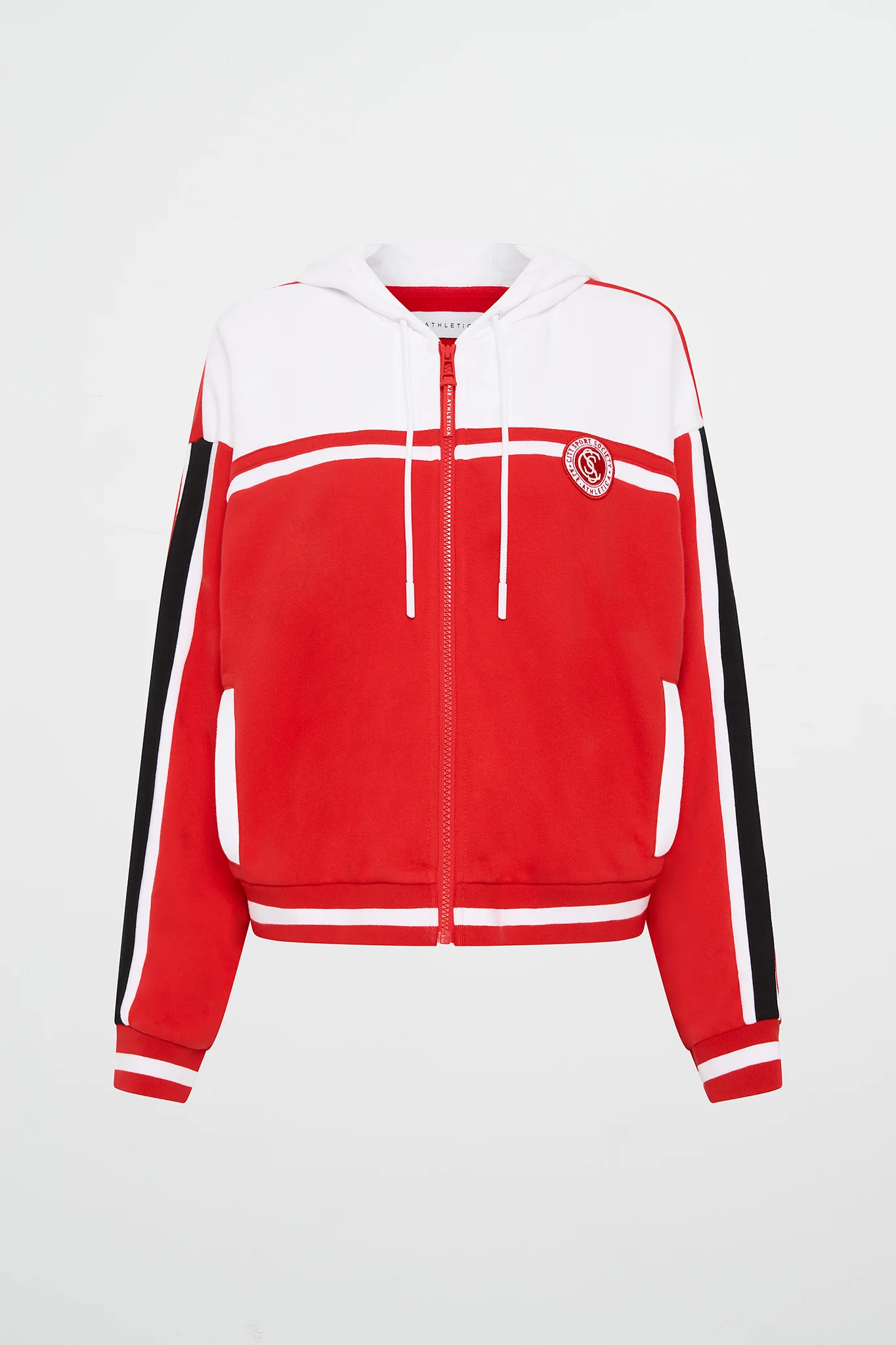 Cropped Terry Zip Hoodie 784
