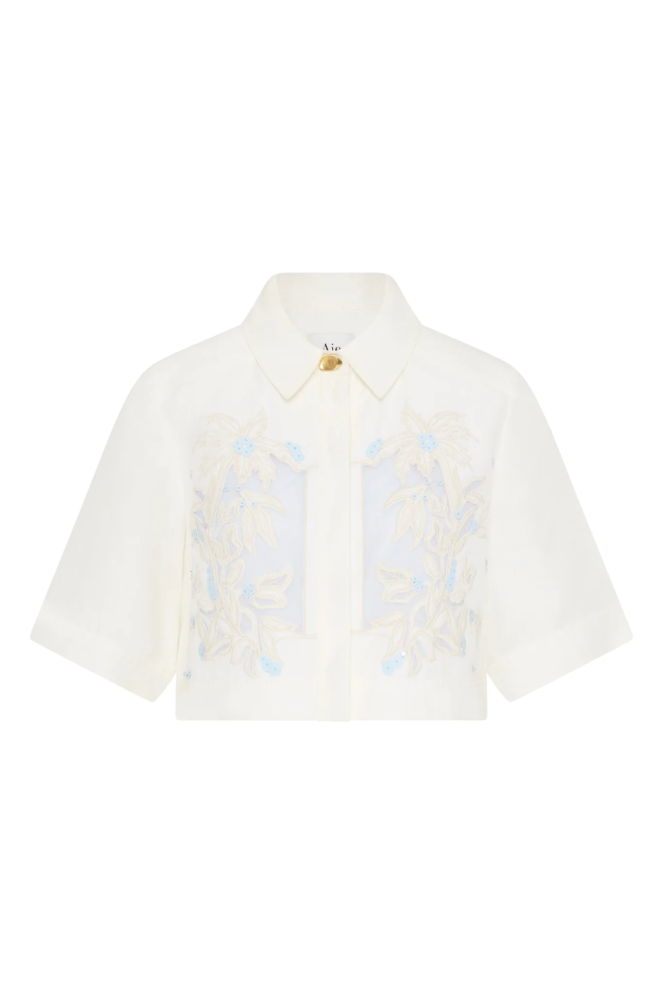 Mirrors Embroidered Shirt