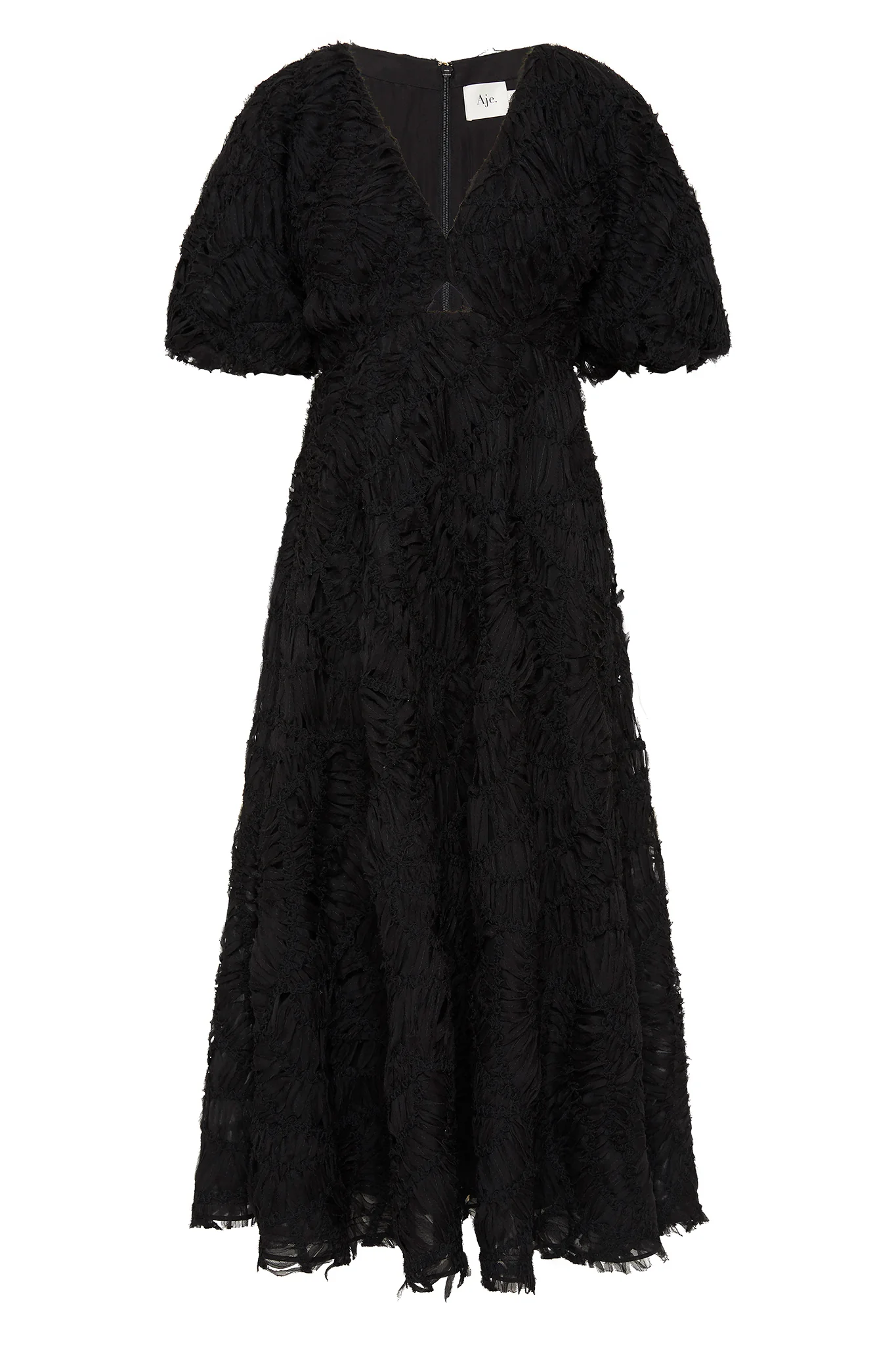 Florential Textured Midi Dress