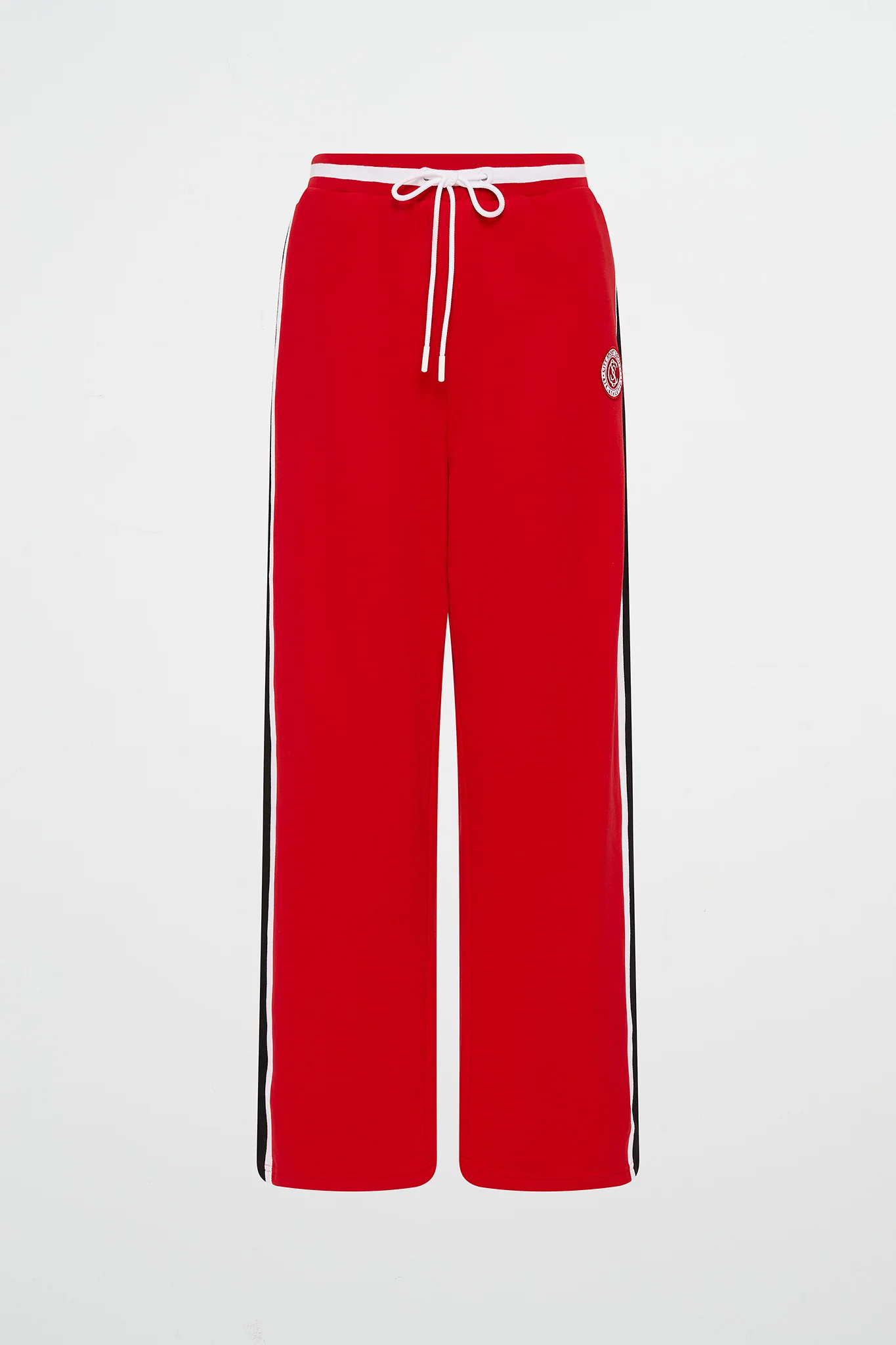 Contrast Wide Leg Trackpants 506