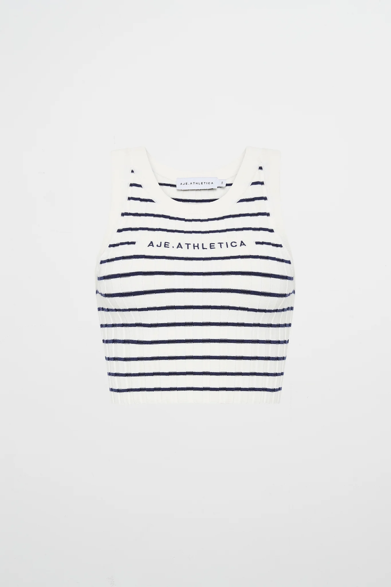 Cropped Knitted Rib Tank 135