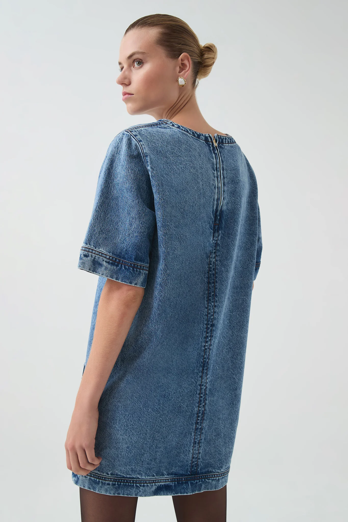 Blues Denim Tee Dress