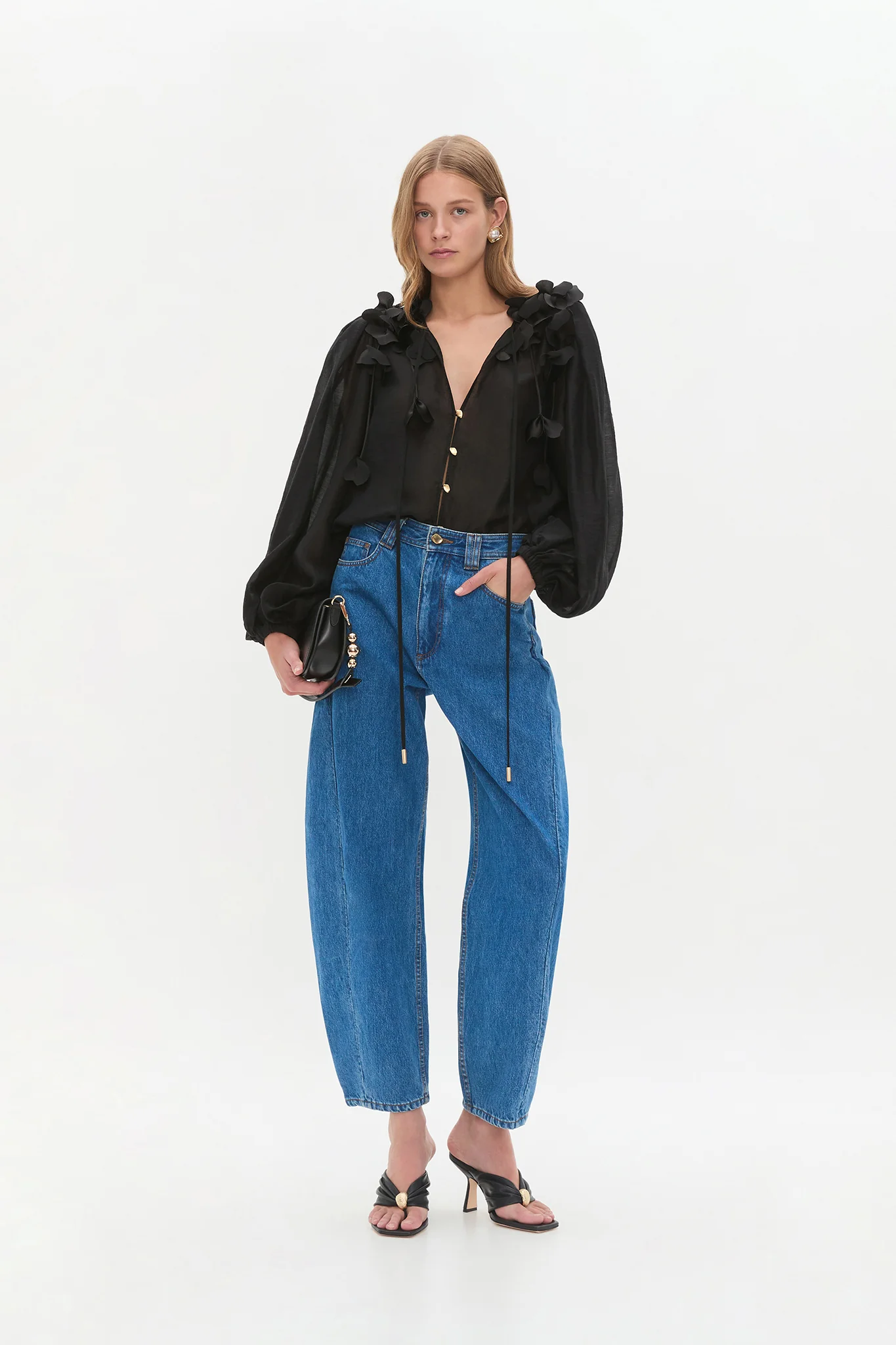 Camille Flower Blouse
