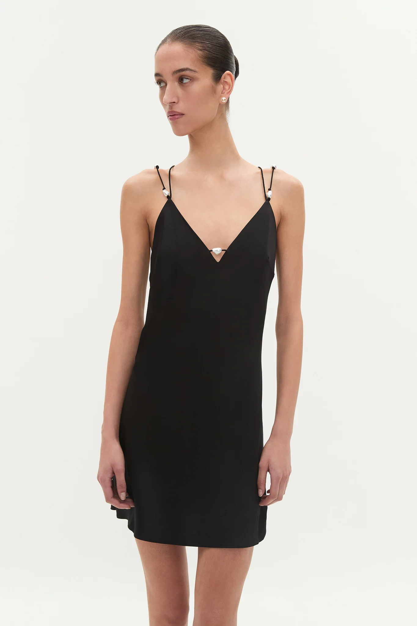 Agate Cross Back Mini Dress