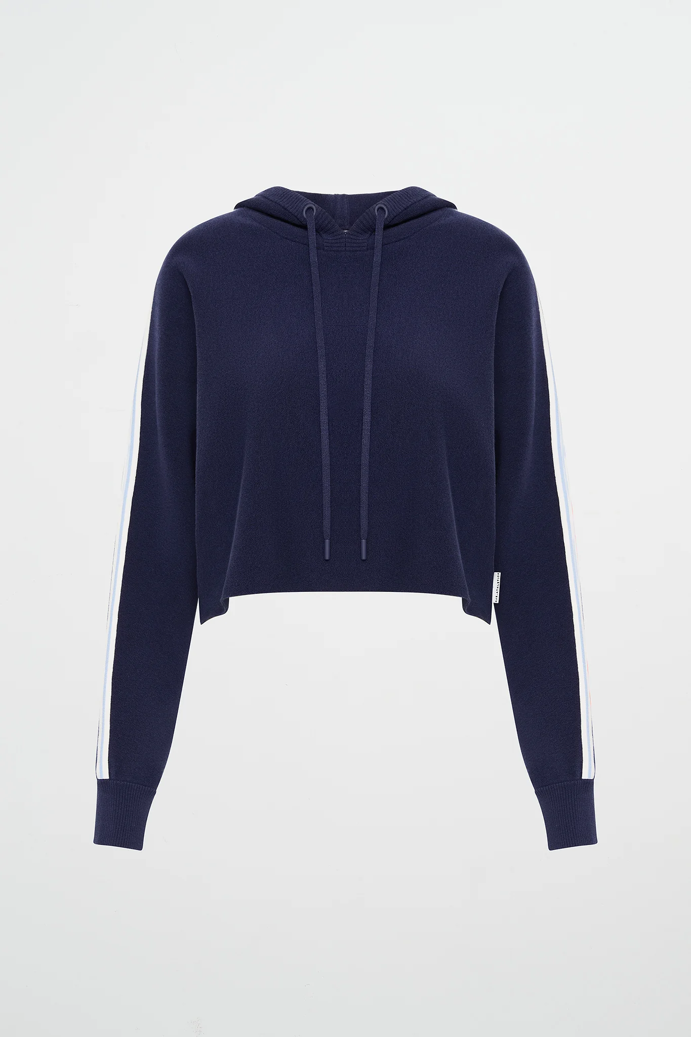 Crop Knit Hoodie 405