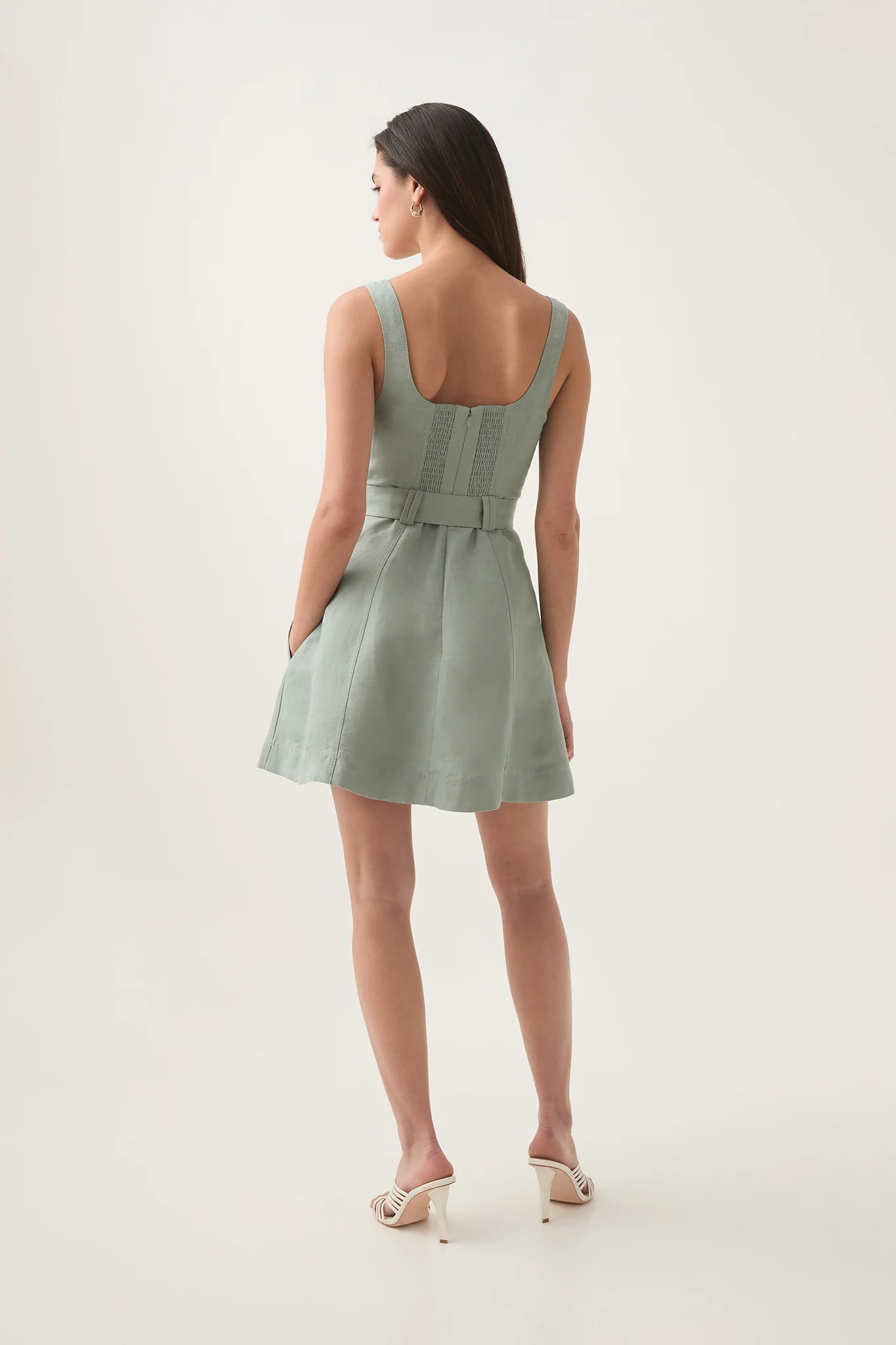 Clay Belted Mini Dress