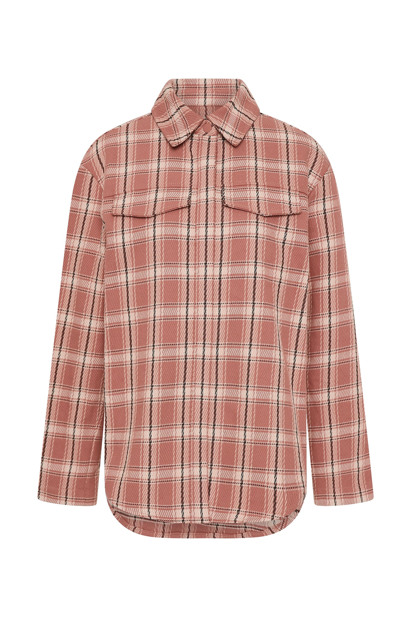 Oversized Check Shirt 421