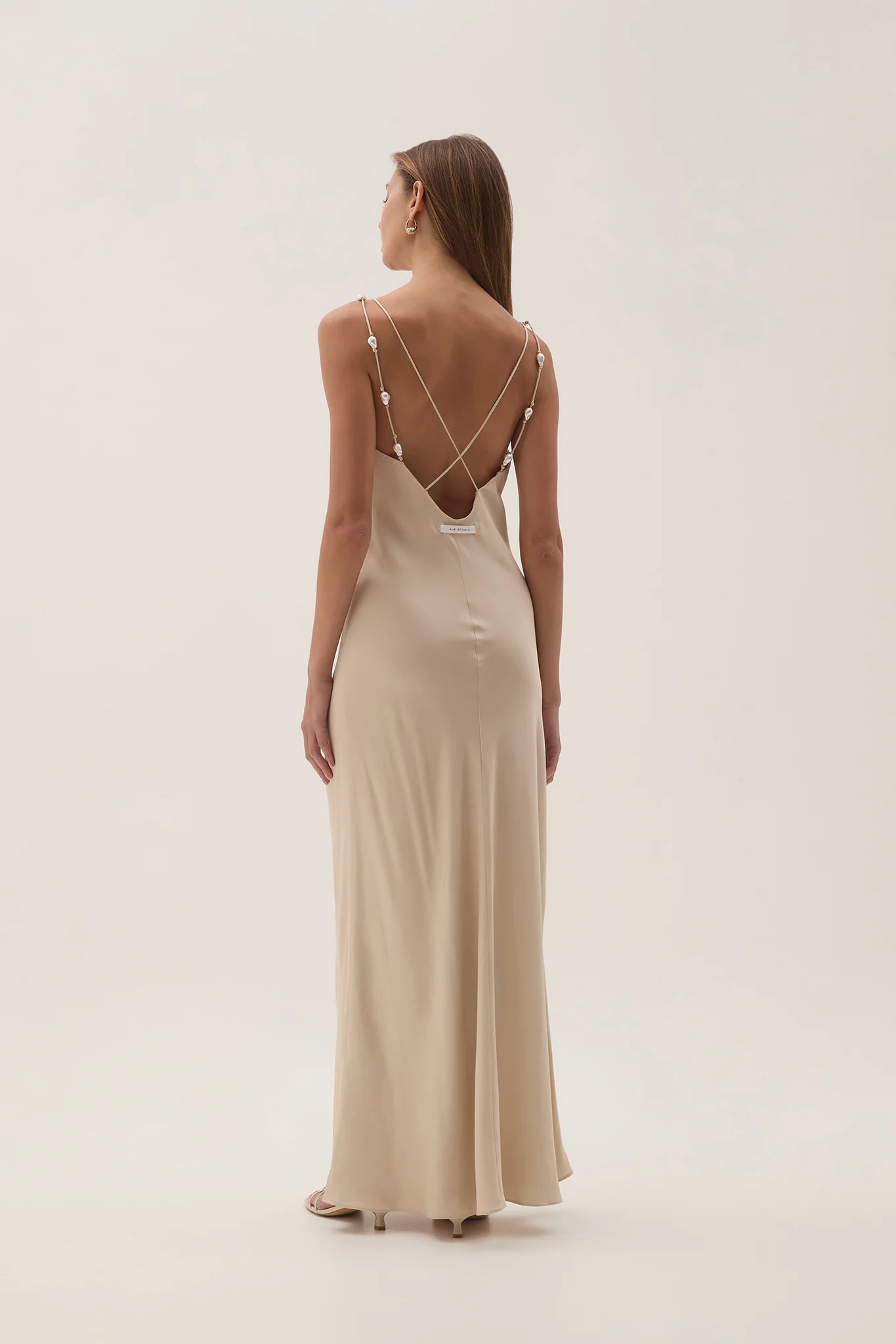 Agate Crossback Midi Dress