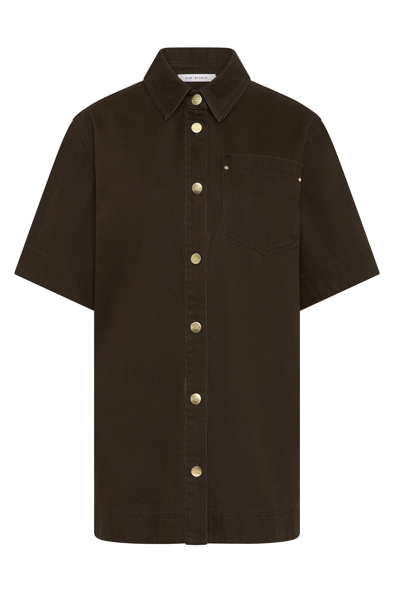 Junee Denim Shirt Dress