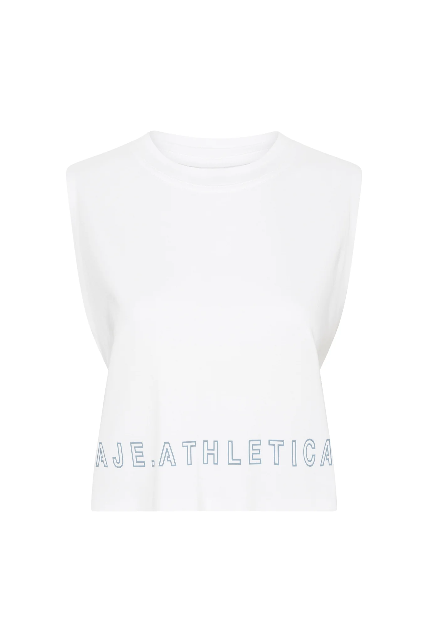 Cropped Split Back Tank 112