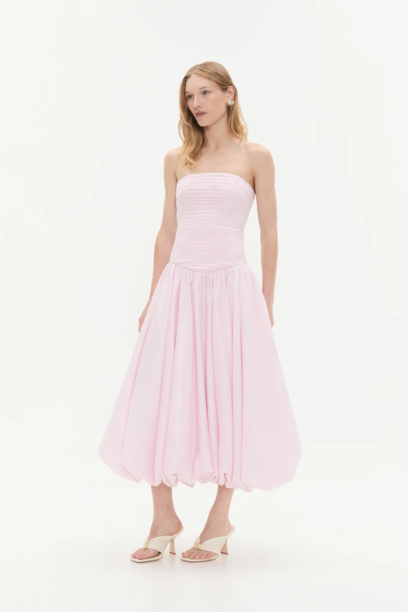 Violette Bubble Midi Dress