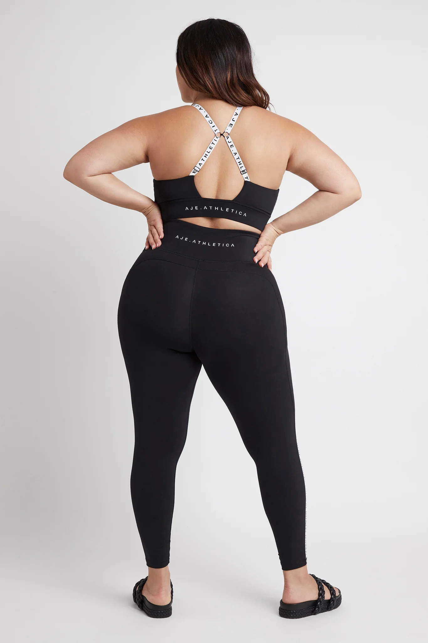 Contrast Logo Full Length Legging 203