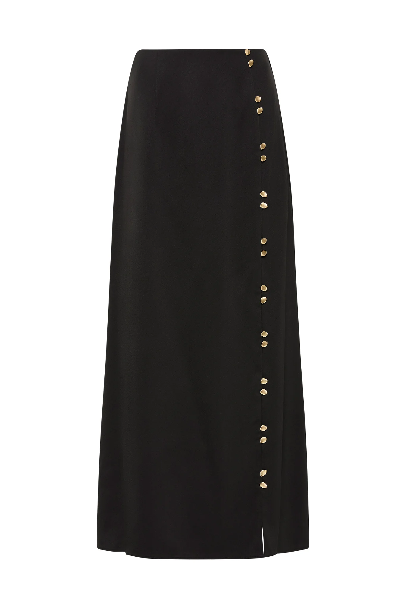 Riddle Button Down Midi Skirt