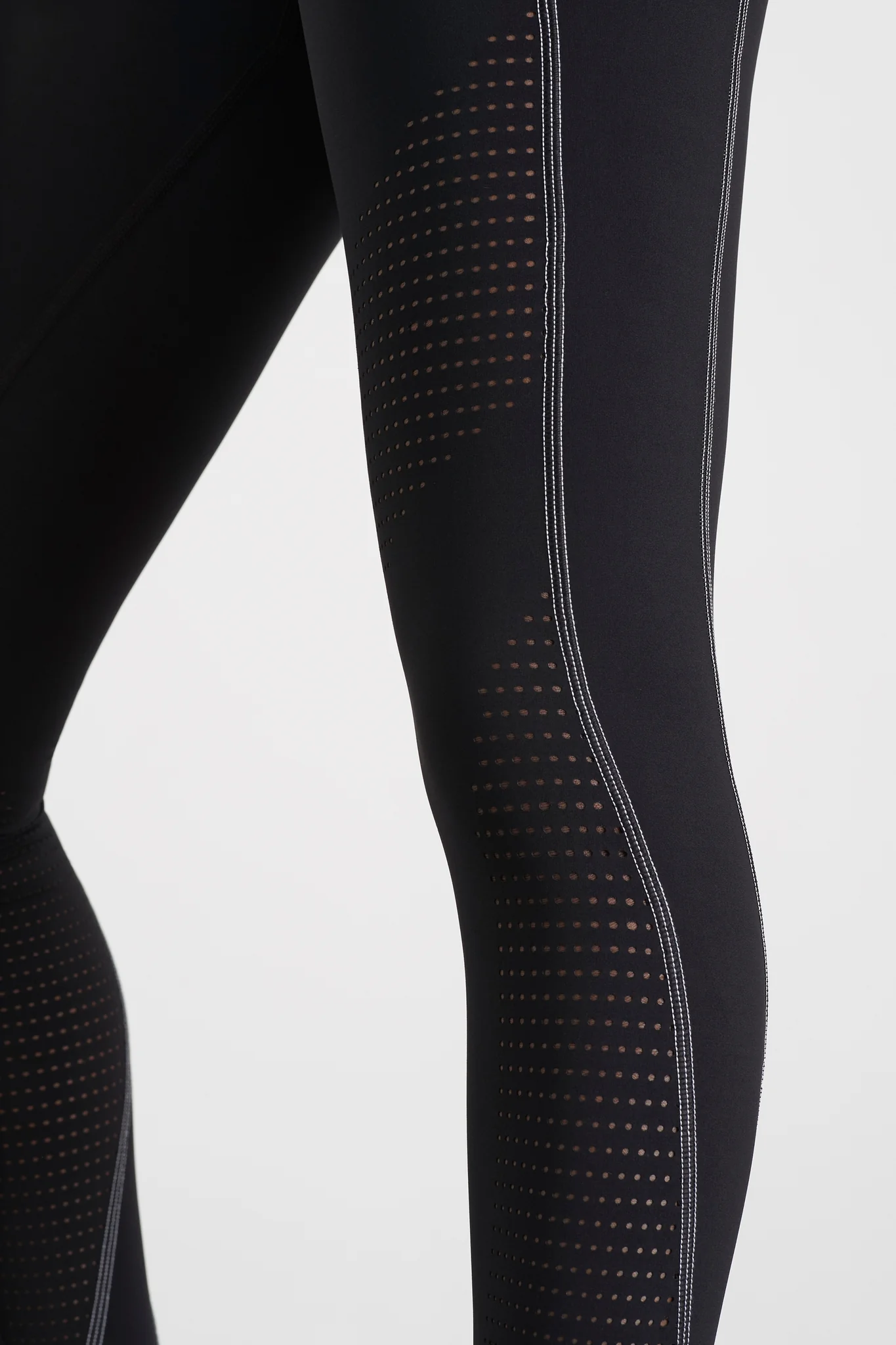 Classic Laser Cut Full Length Legging 202