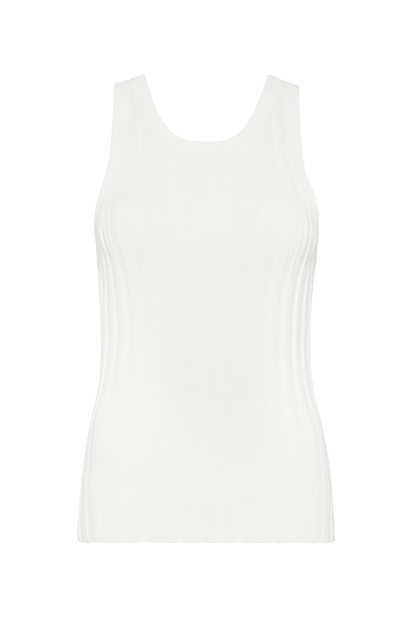 Hydra Racer Knit Ribbed Top