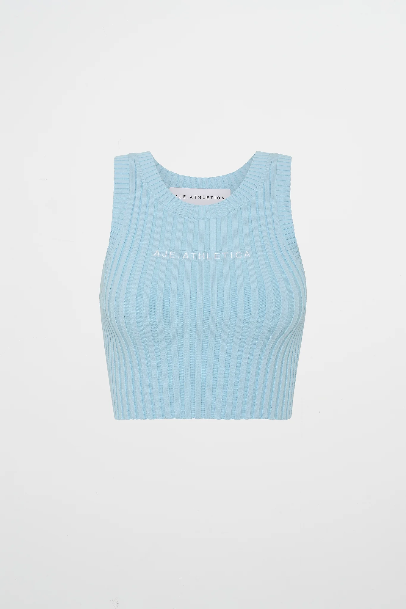 Cropped Knitted Logo Tank 135
