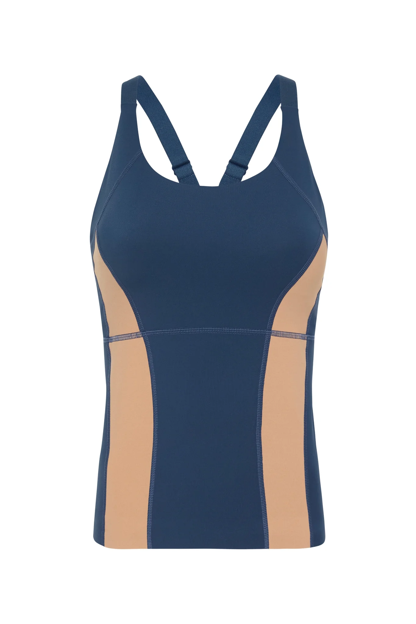 Contrast Longline Racerback Tank 124