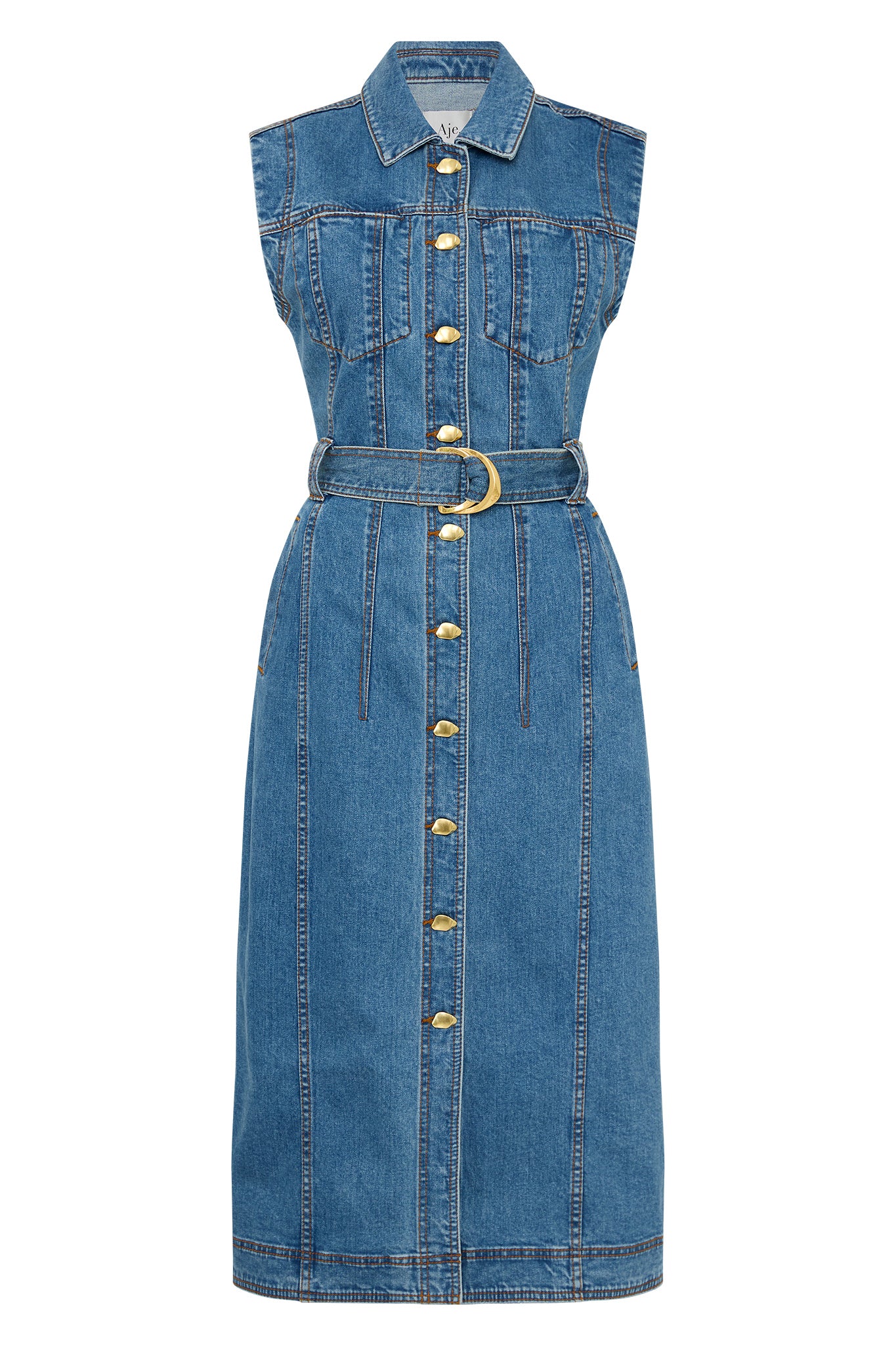Darcie Denim Midi Dress
