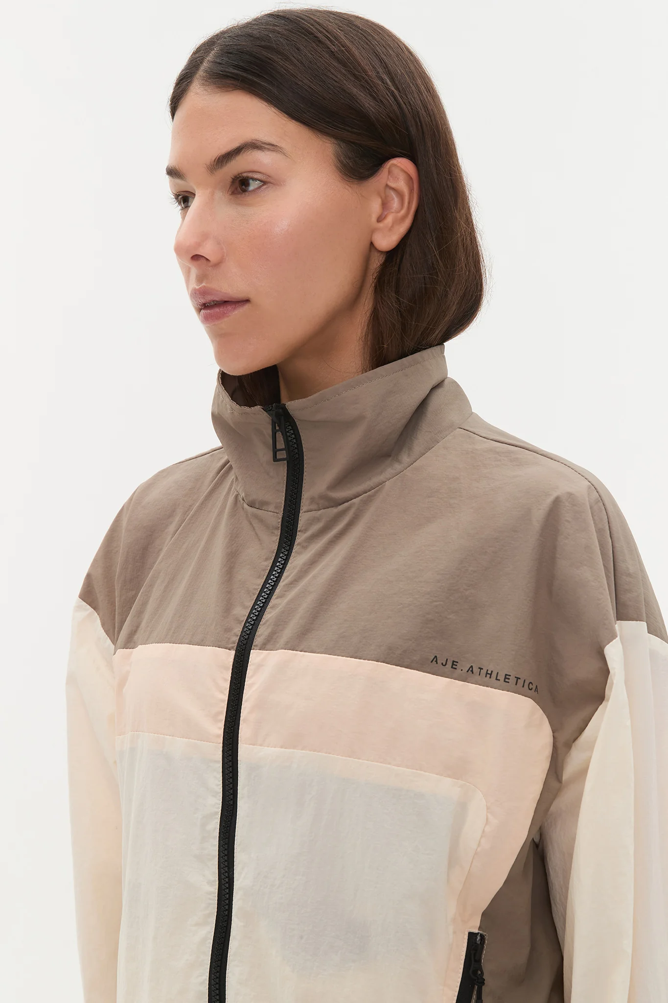 Colourblock Spray Jacket 784